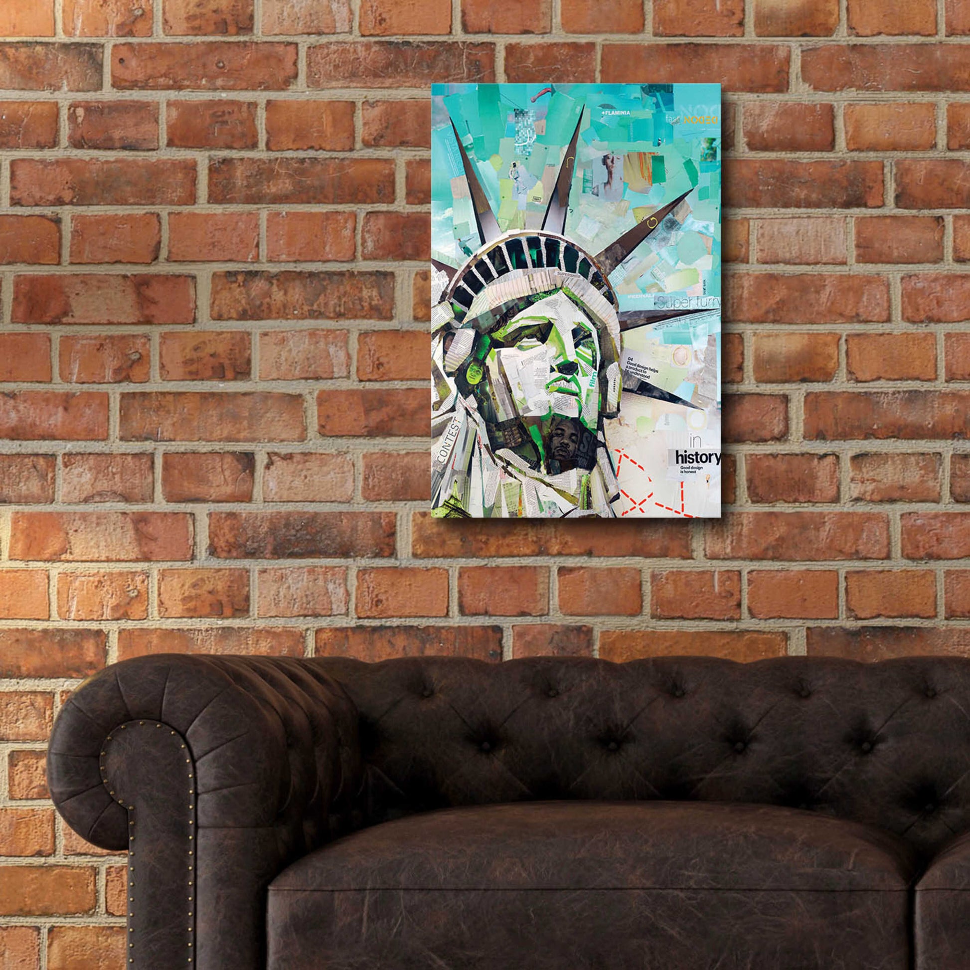 Epic Art 'Freedom' by Grey, Acrylic Glass Wall Art,16x24