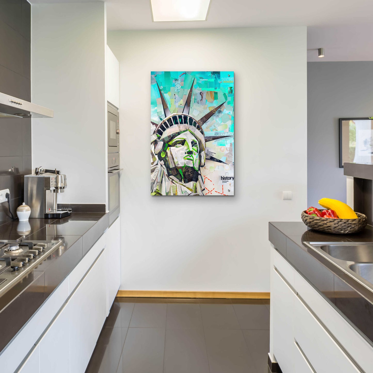 Epic Art 'Freedom' by Grey, Acrylic Glass Wall Art,24x36