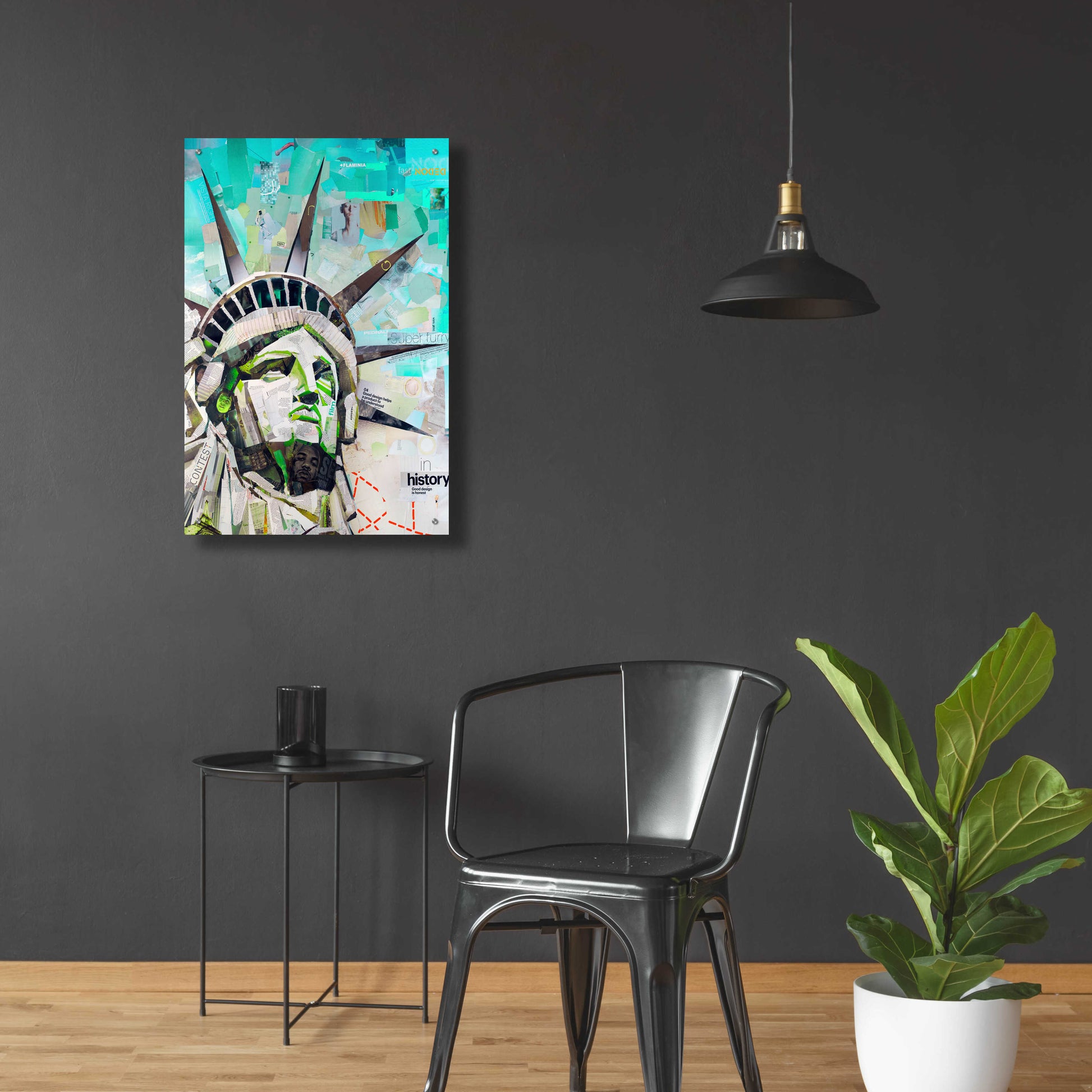 Epic Art 'Freedom' by Grey, Acrylic Glass Wall Art,24x36