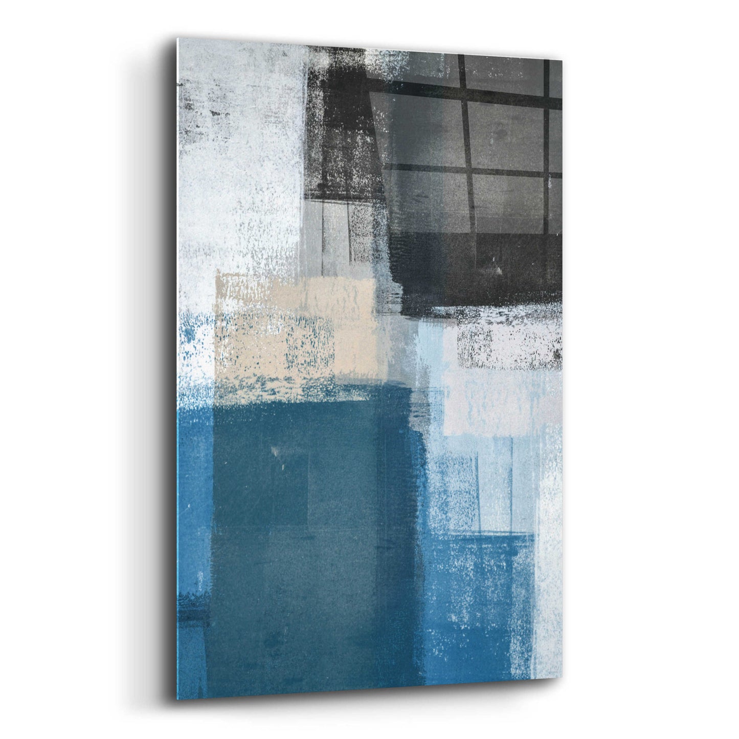 Epic Art 'Abstract Blue II' by Incado, Acrylic Glass Wall Art,16x24