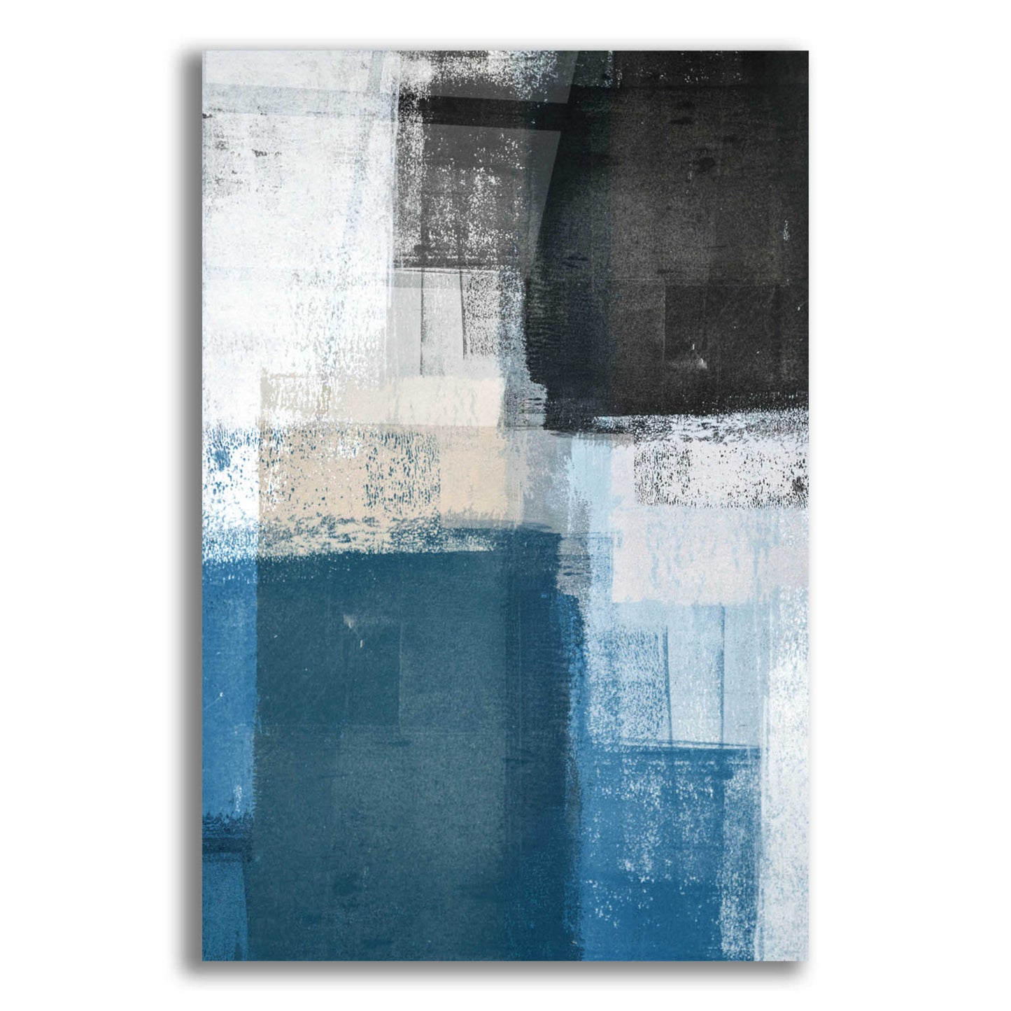 Epic Art 'Abstract Blue II' by Incado, Acrylic Glass Wall Art