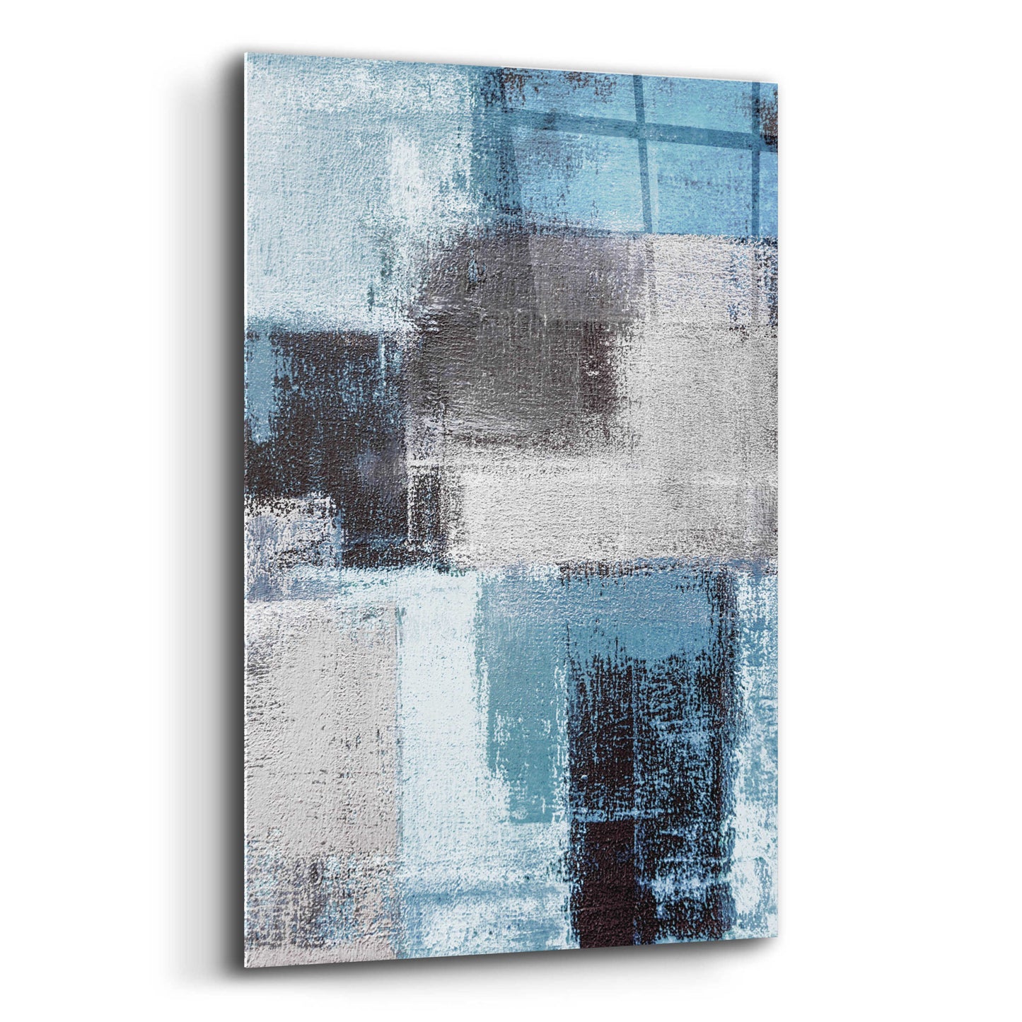 Epic Art 'Abstract Blue III' by Incado, Acrylic Glass Wall Art,12x16