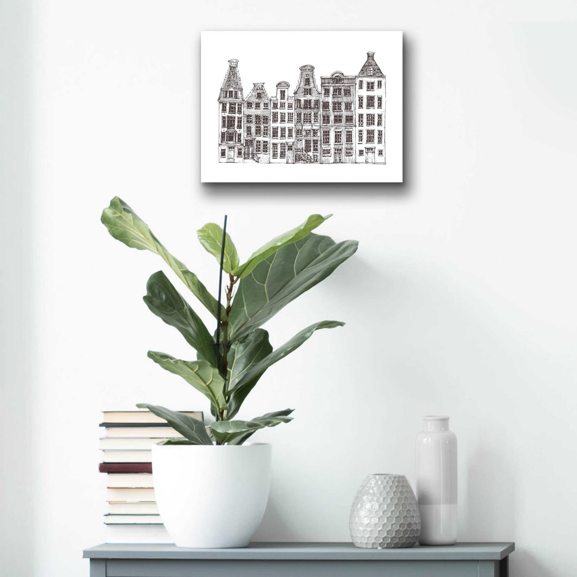 Epic Art 'Amsterdam I' by Incado, Acrylic Glass Wall Art,16x12