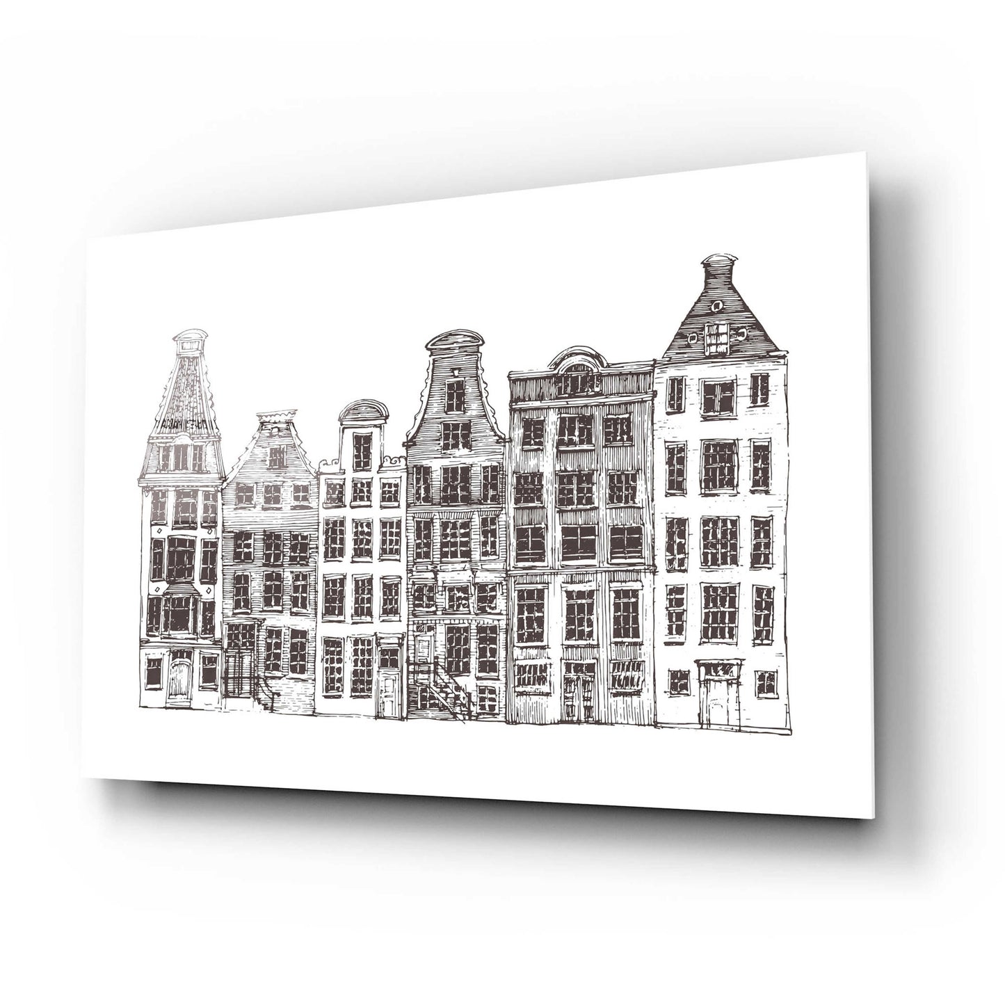 Epic Art 'Amsterdam I' by Incado, Acrylic Glass Wall Art,24x16