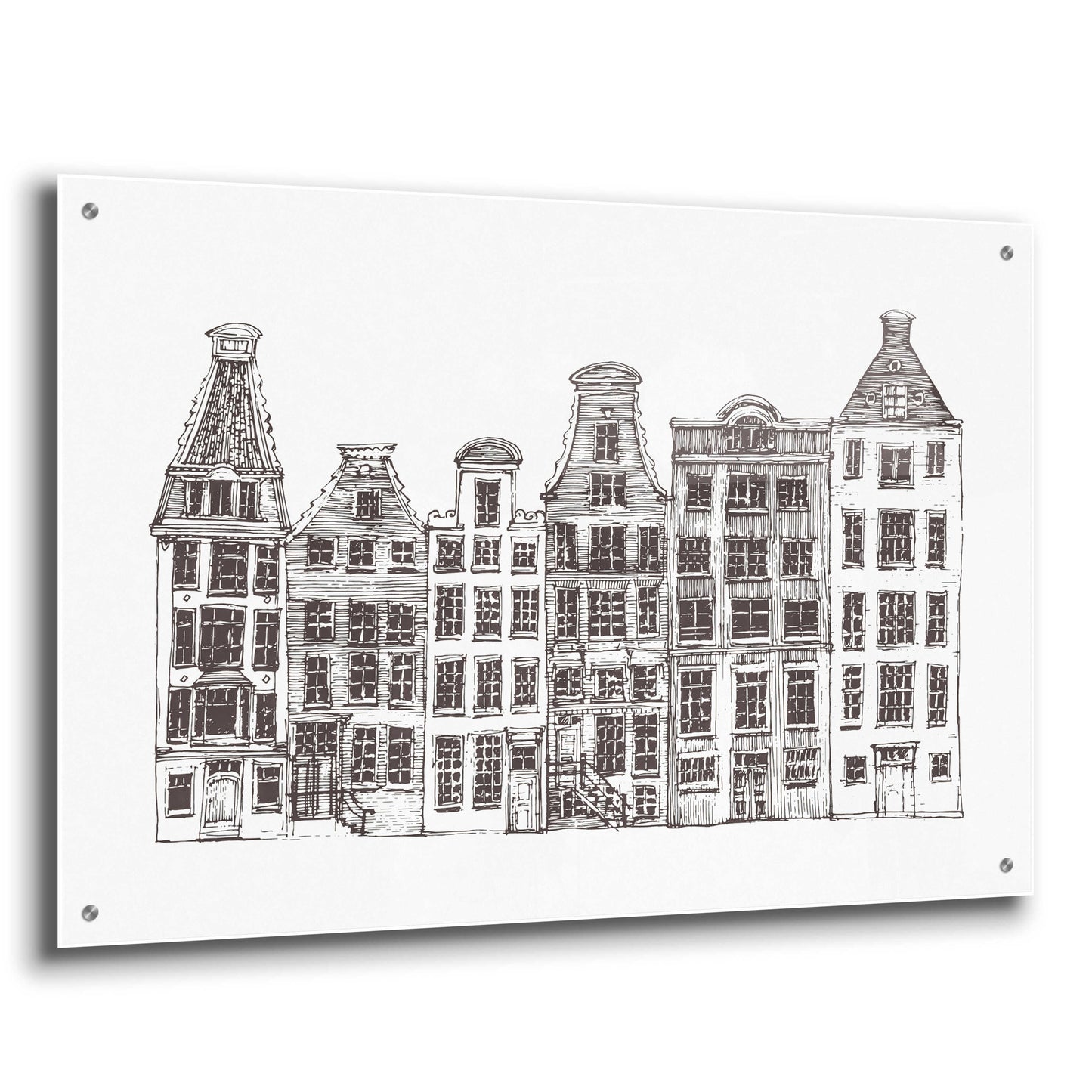 Epic Art 'Amsterdam I' by Incado, Acrylic Glass Wall Art,36x24