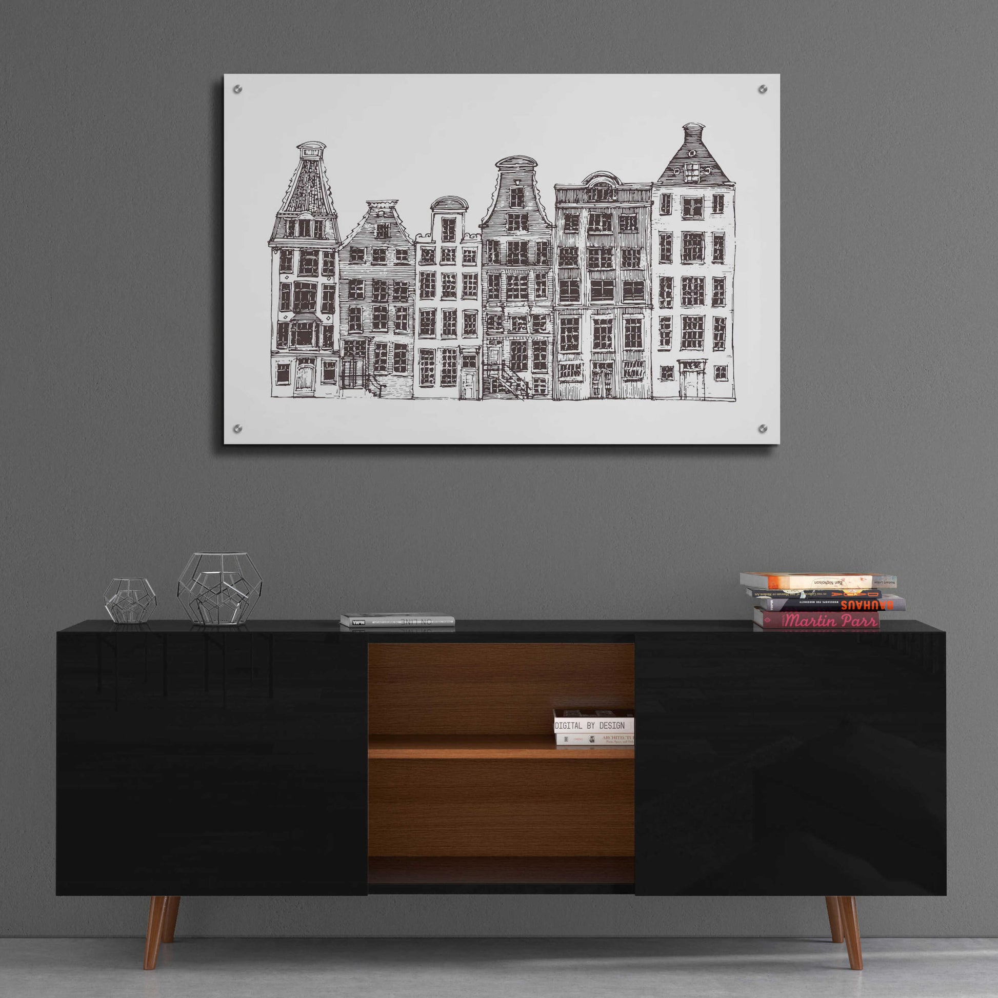 Epic Art 'Amsterdam I' by Incado, Acrylic Glass Wall Art,36x24