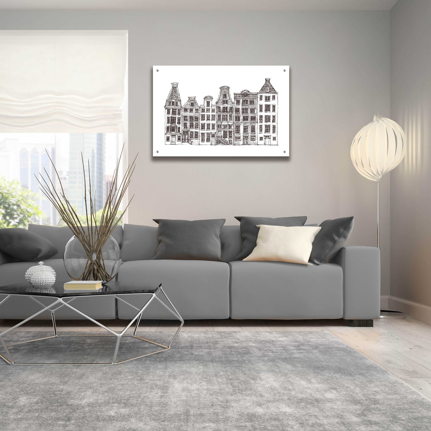 Epic Art 'Amsterdam I' by Incado, Acrylic Glass Wall Art,36x24