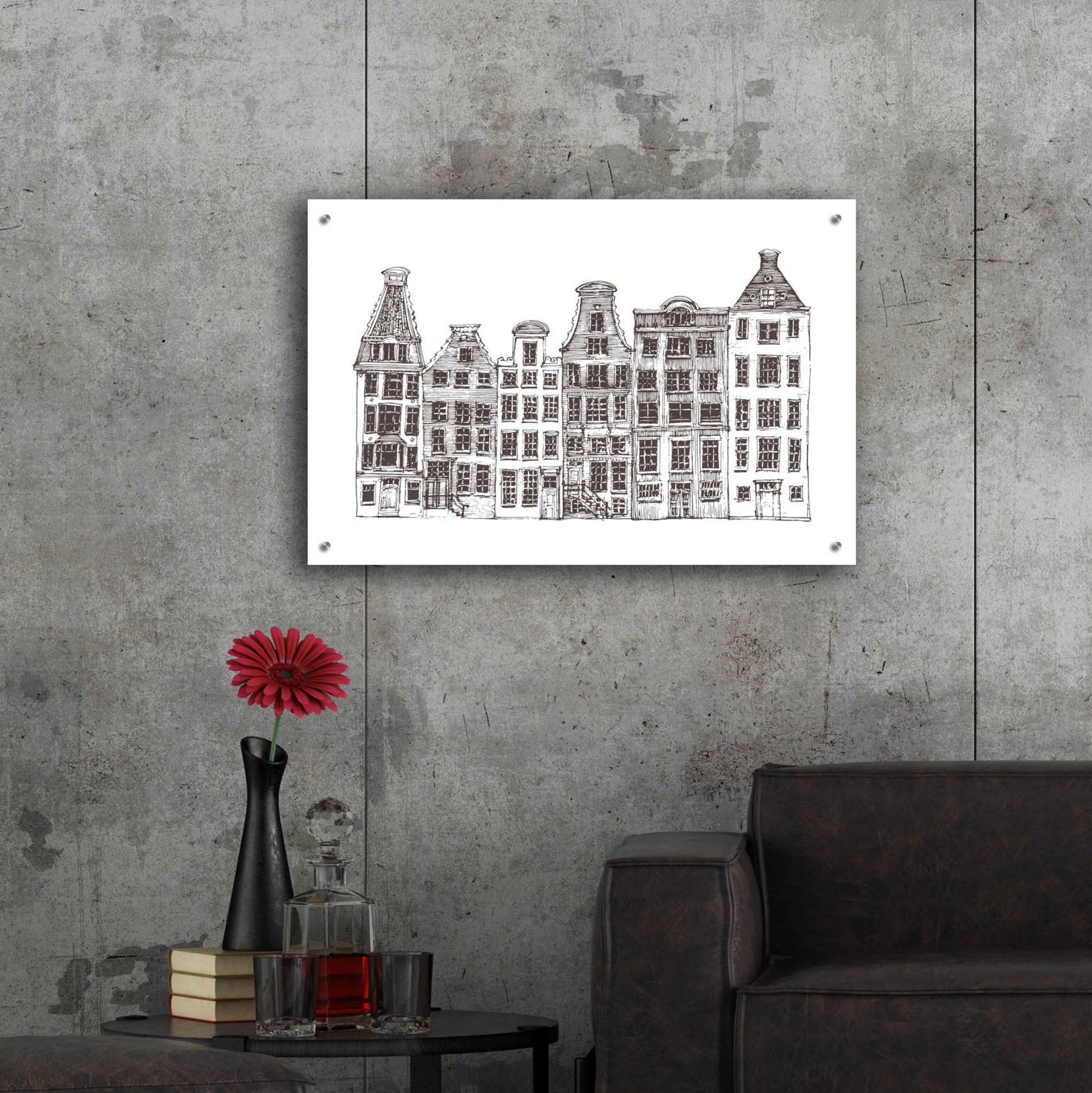 Epic Art 'Amsterdam I' by Incado, Acrylic Glass Wall Art,36x24