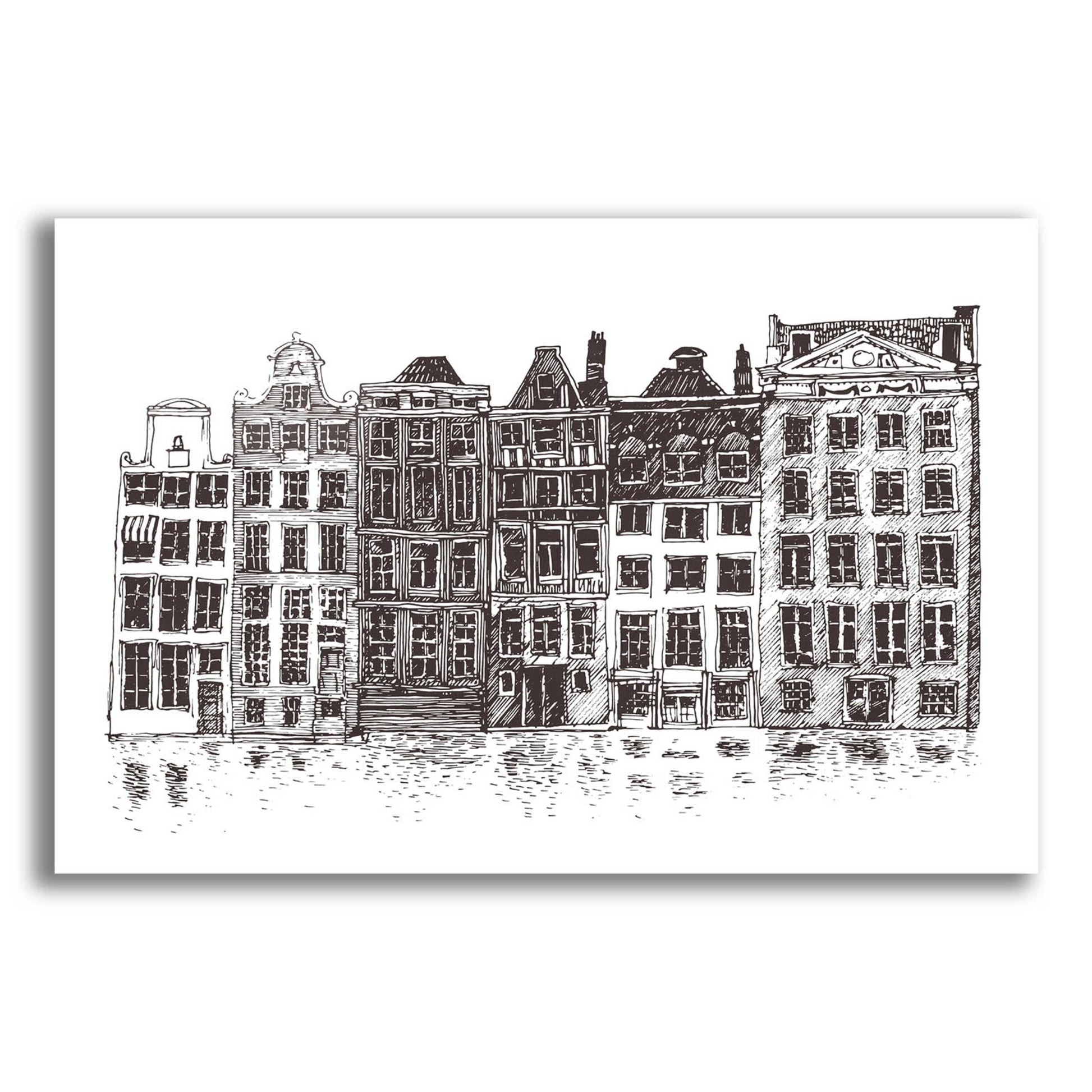 Epic Art 'Amsterdam II' by Incado, Acrylic Glass Wall Art,24x16