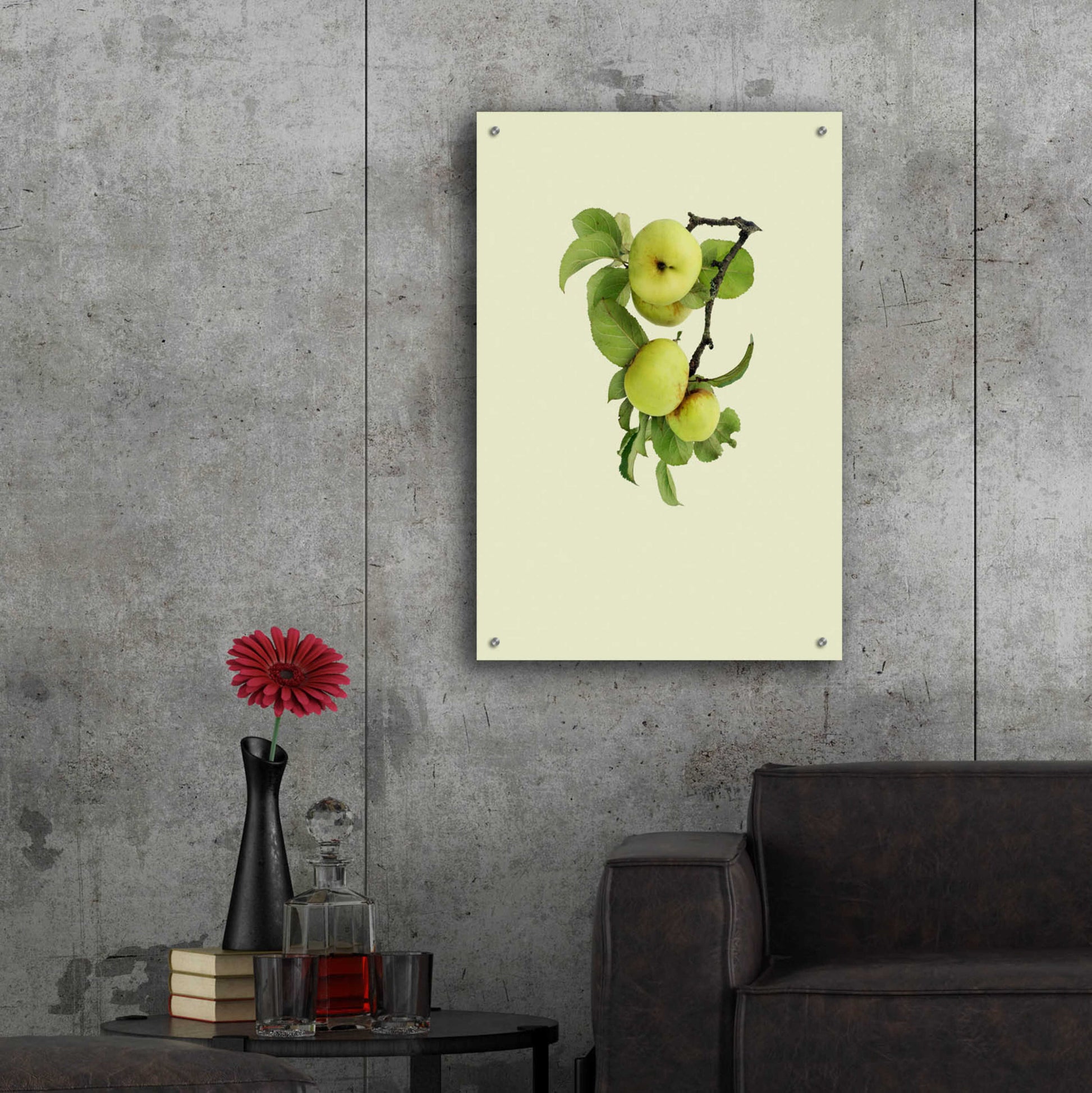 Epic Art 'Apple tree I' by Incado, Acrylic Glass Wall Art,24x36