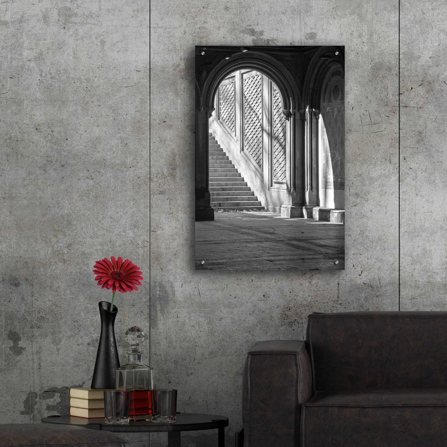 Epic Art 'Arch' by Incado, Acrylic Glass Wall Art,24x36