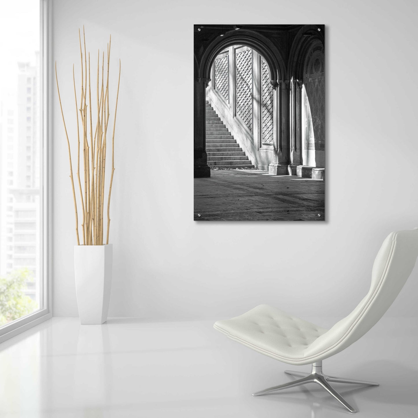 Epic Art 'Arch' by Incado, Acrylic Glass Wall Art,24x36