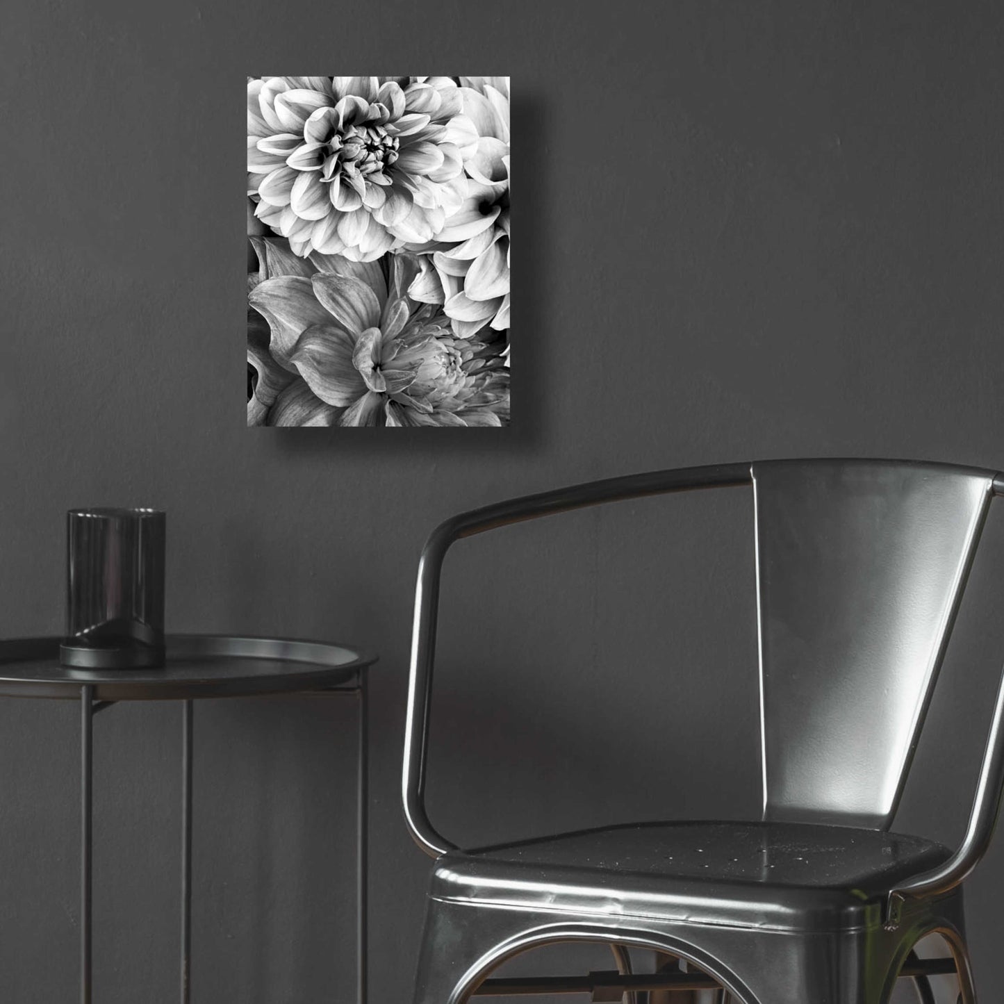 Epic Art 'B&W Flower 2' by Incado, Acrylic Glass Wall Art,12x16