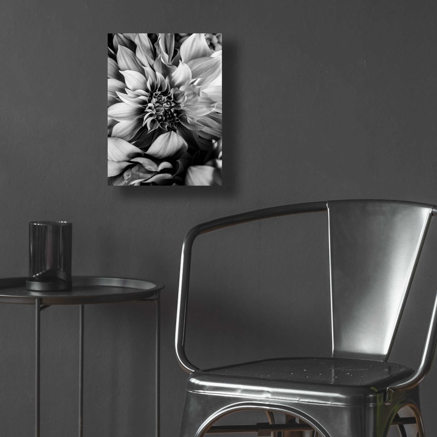 Epic Art 'B&W Flower 4' by Incado, Acrylic Glass Wall Art,12x16