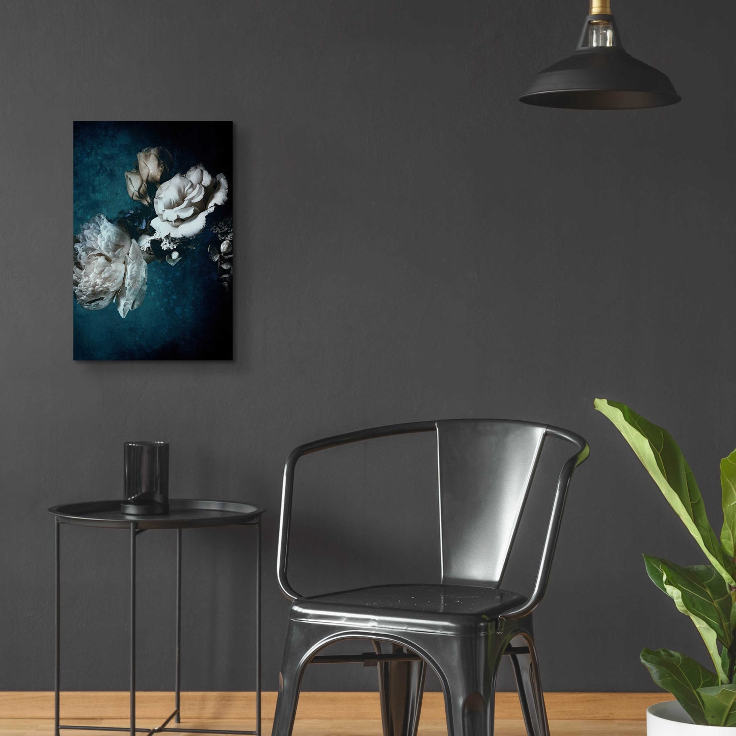 Epic Art 'Blue Flower 2' by Incado, Acrylic Glass Wall Art,16x24