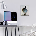 Epic Art 'Bluemingo' by Incado, Acrylic Glass Wall Art,12x16