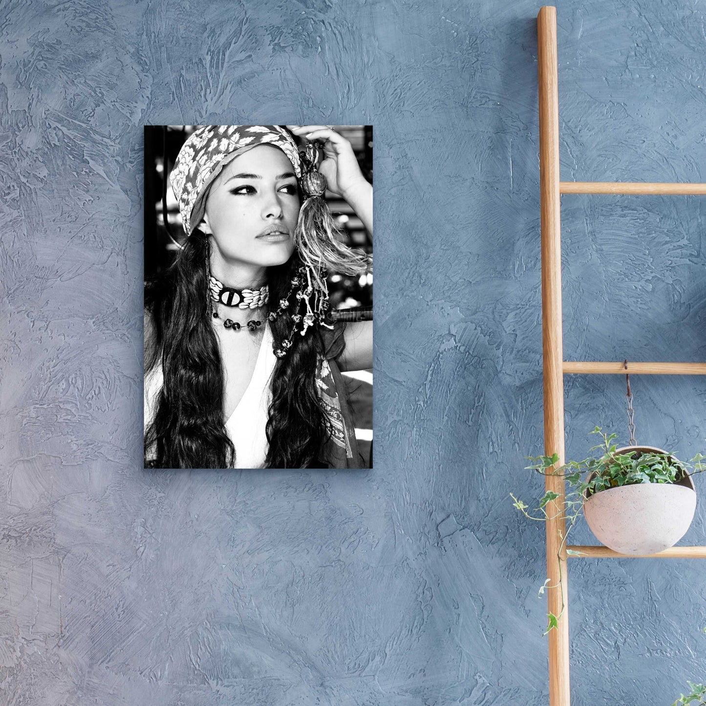 Epic Art 'Bohemian Beauty' by Incado, Acrylic Glass Wall Art,16x24