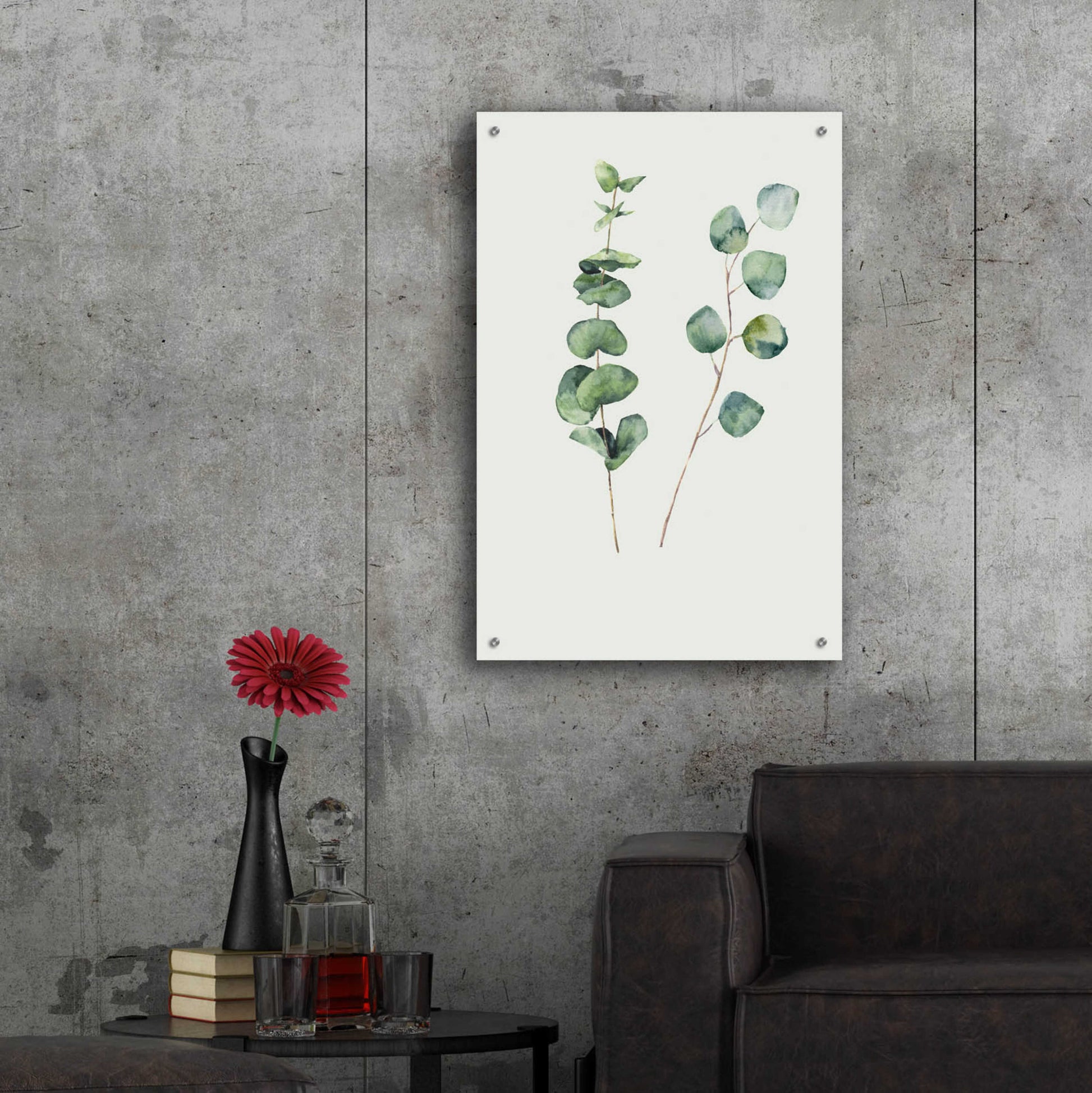 Epic Art 'Botanical I' by Incado, Acrylic Glass Wall Art,24x36