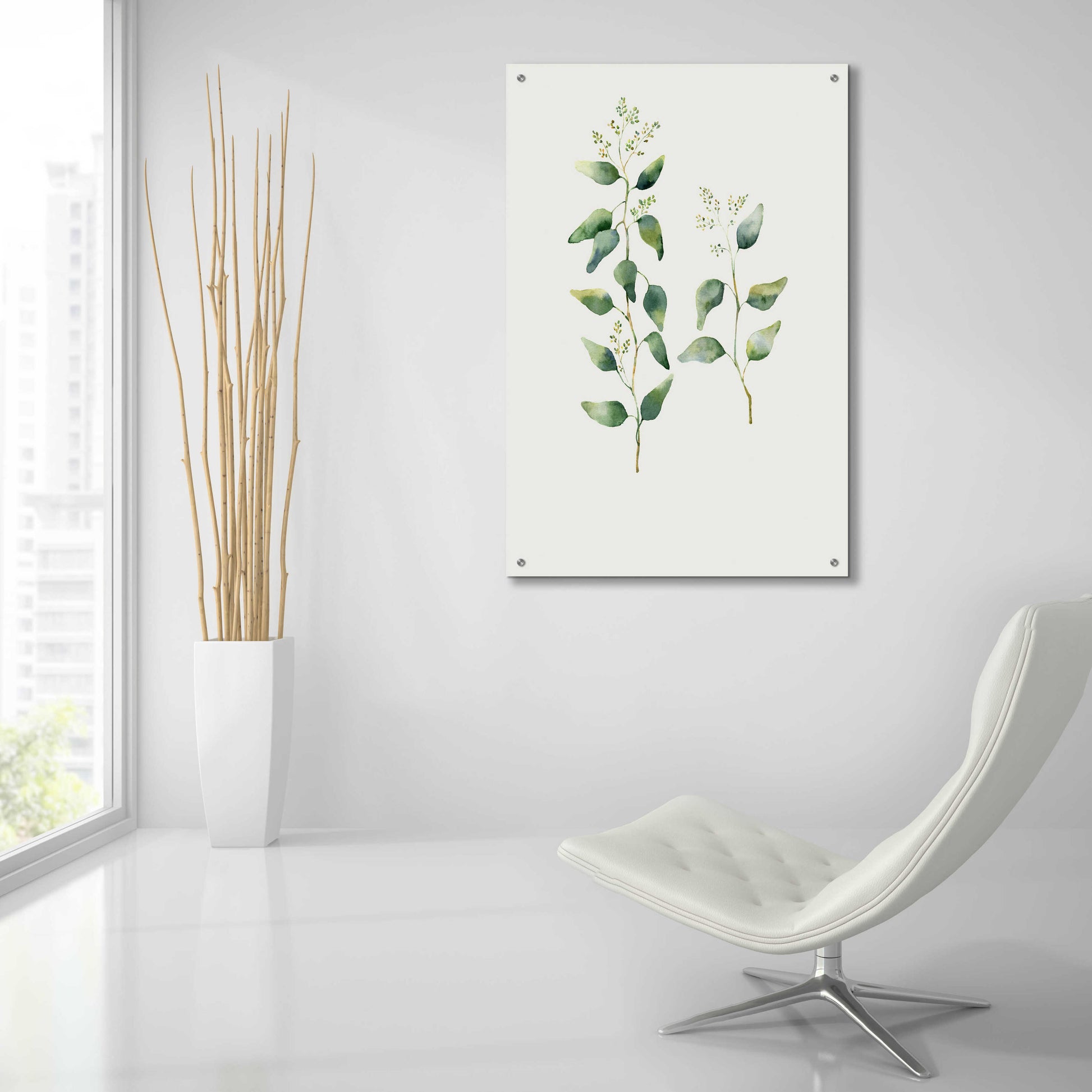 Epic Art 'Botanical II' by Incado, Acrylic Glass Wall Art,24x36