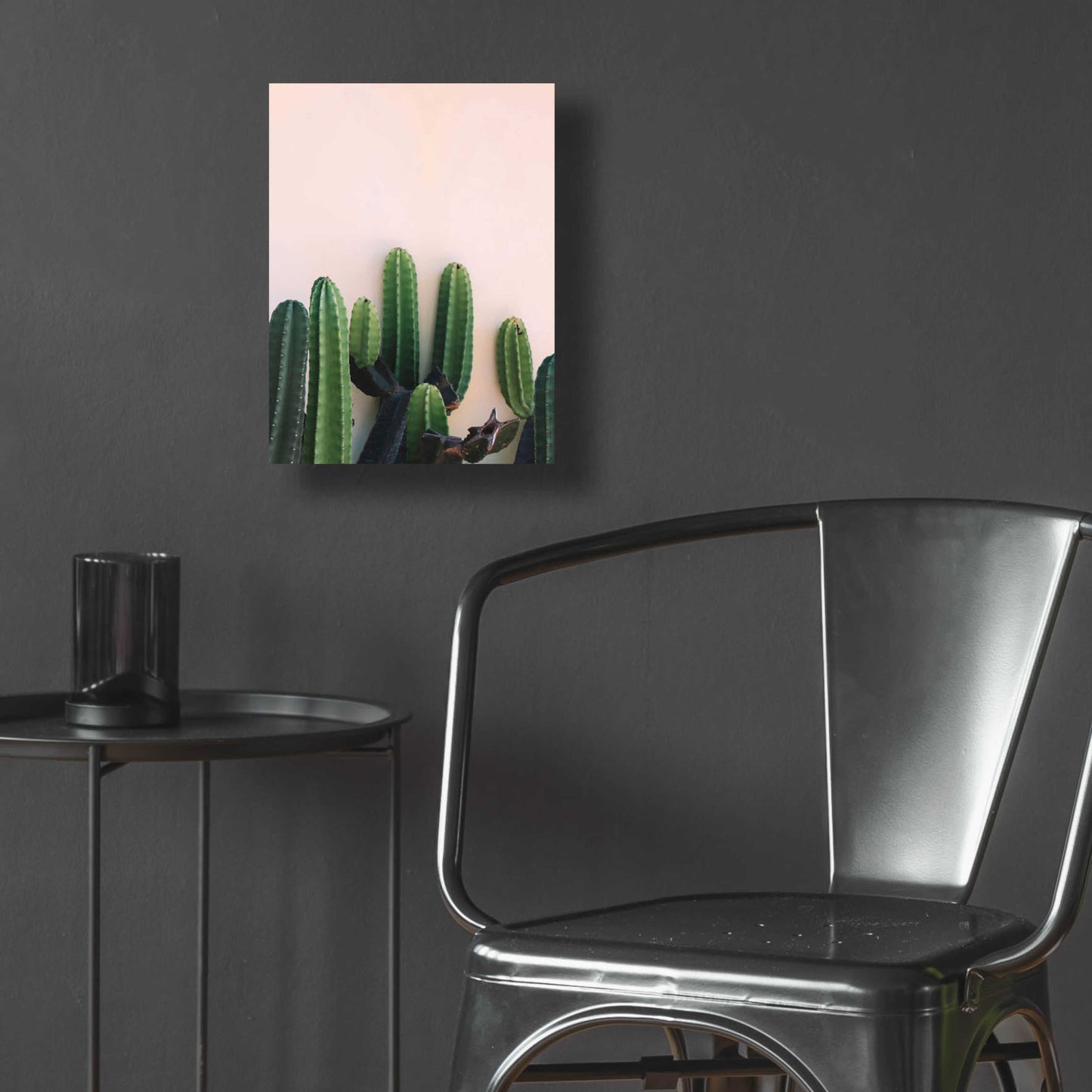 Epic Art 'Cactus on Pink' by Incado, Acrylic Glass Wall Art,12x16