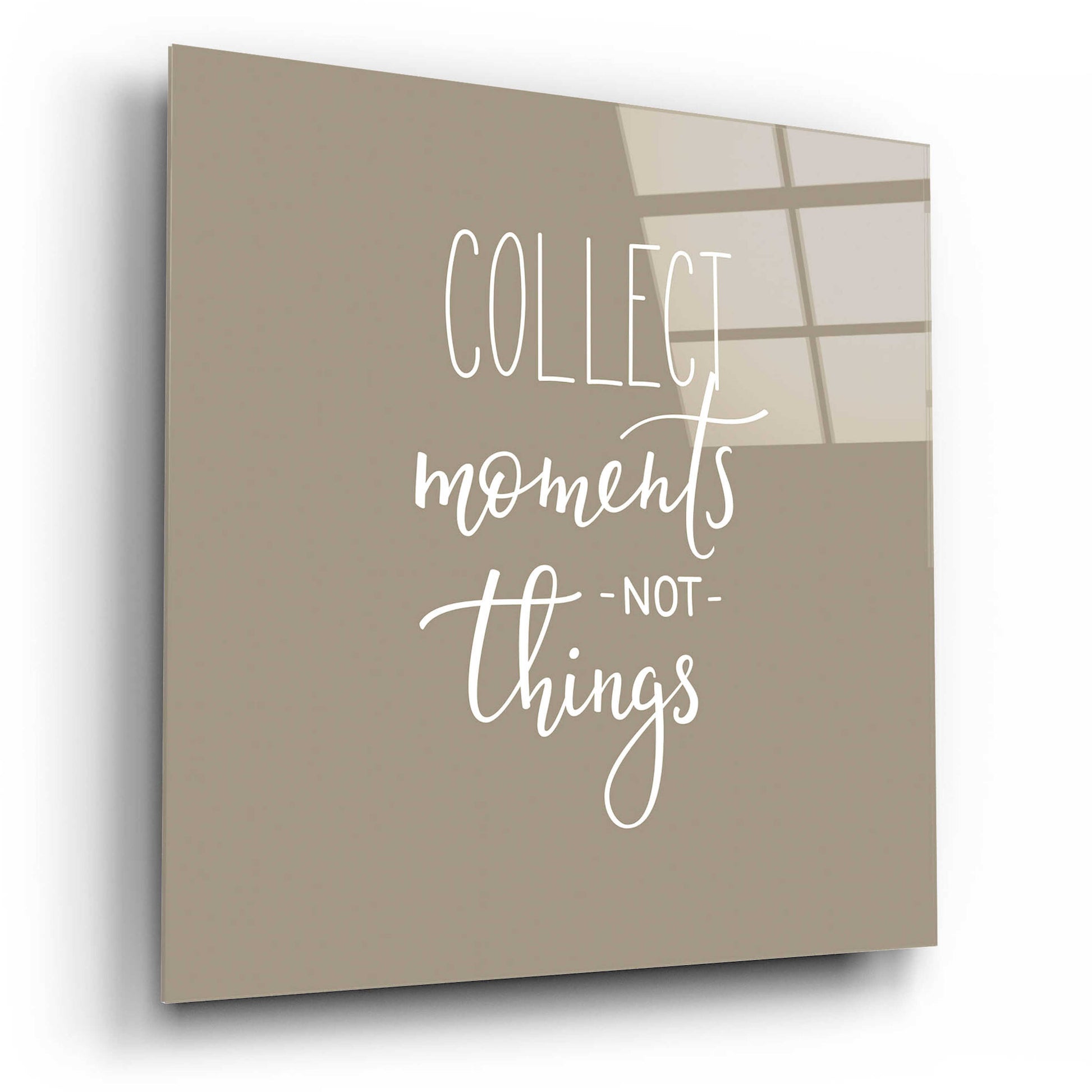 Epic Art 'Collect Moments' by Incado, Acrylic Glass Wall Art,12x12