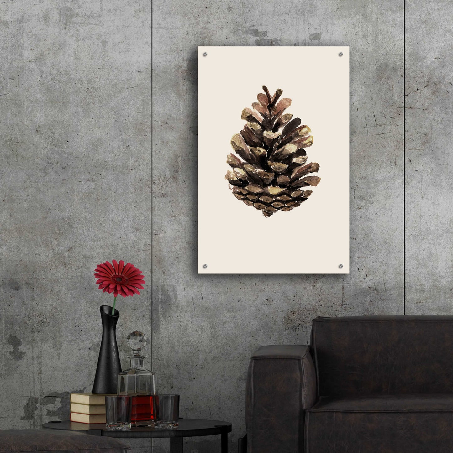 Epic Art 'Cone' by Incado, Acrylic Glass Wall Art,24x36