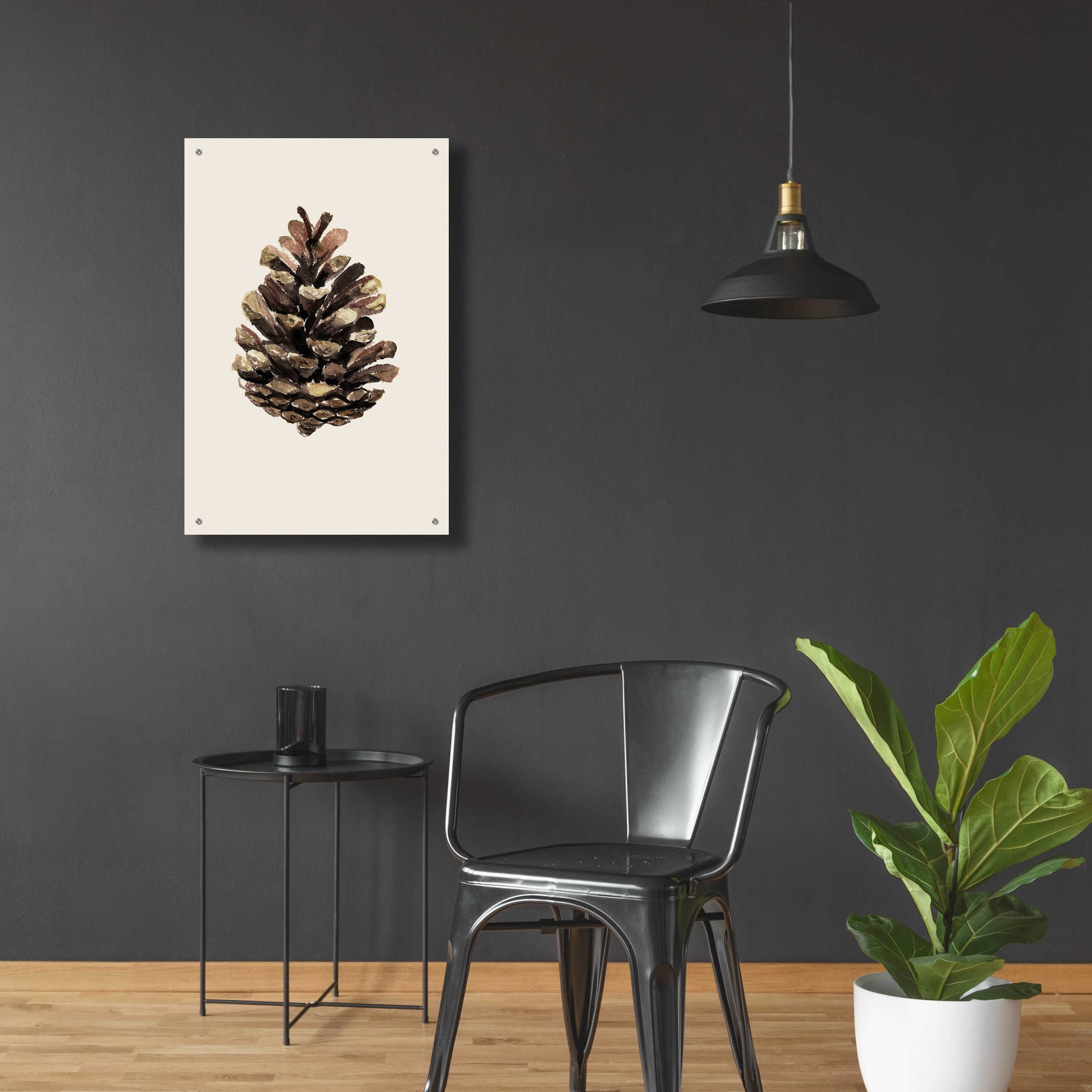 Epic Art 'Cone' by Incado, Acrylic Glass Wall Art,24x36