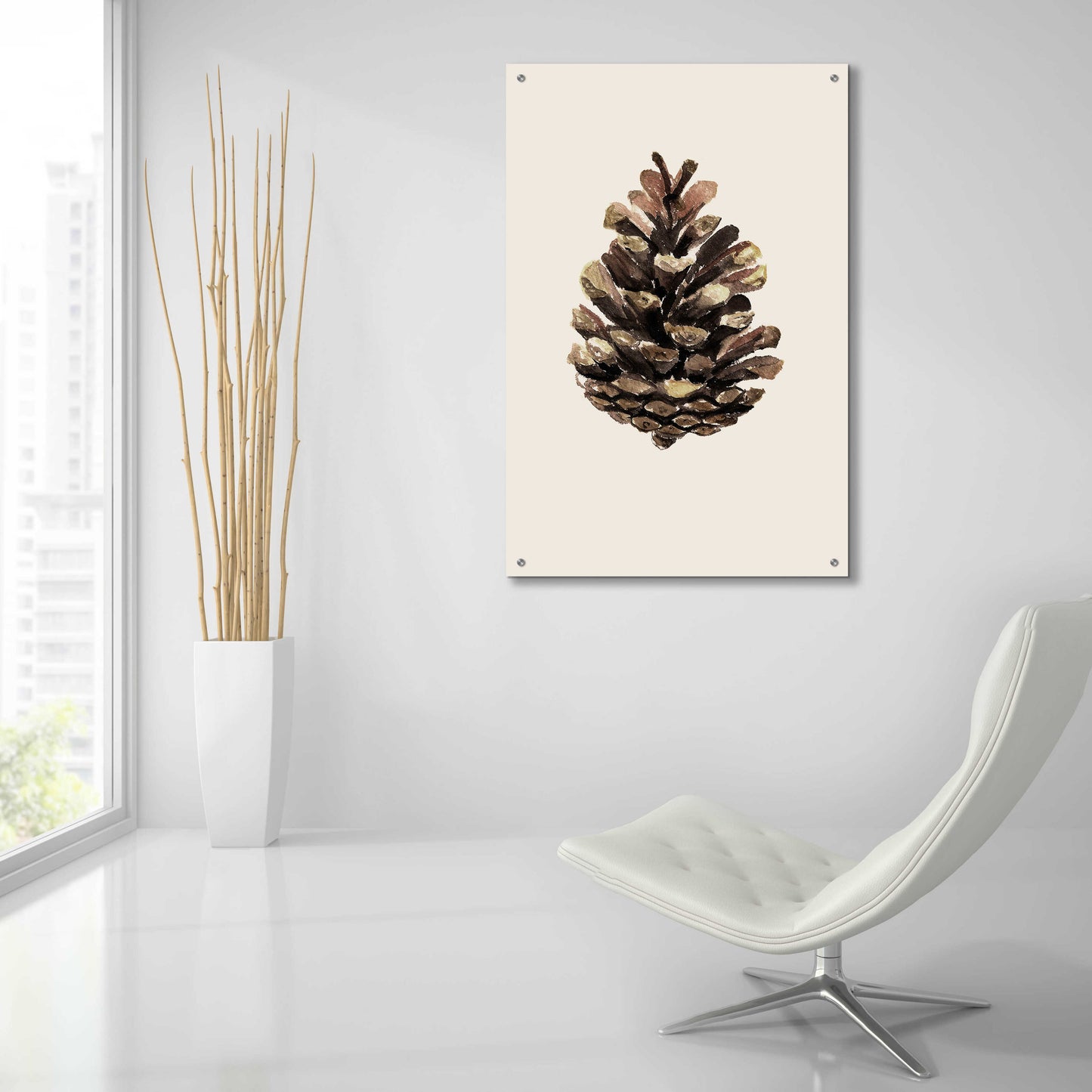 Epic Art 'Cone' by Incado, Acrylic Glass Wall Art,24x36