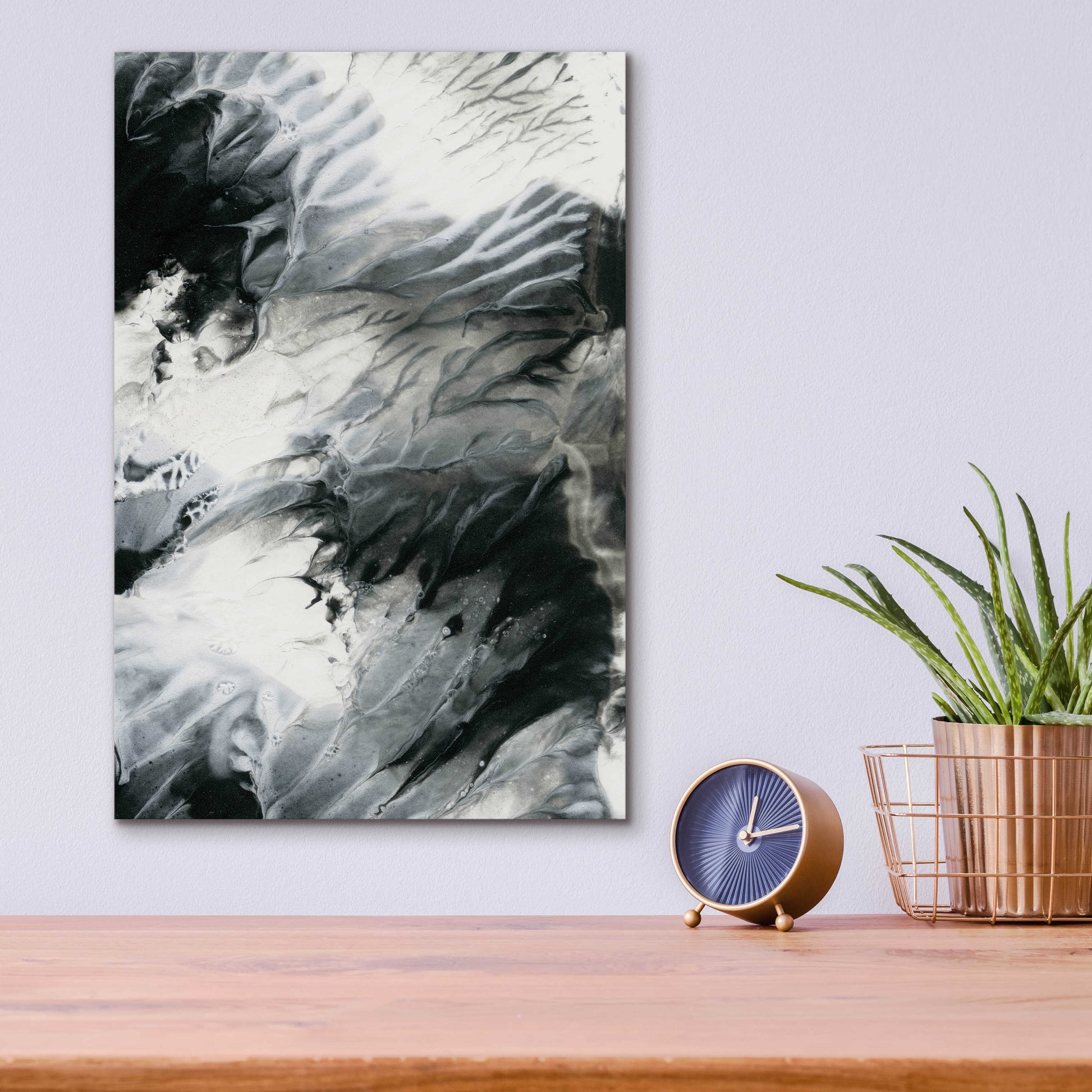 Epic Art 'Dark Clouds' by Incado, Acrylic Glass Wall Art,12x16