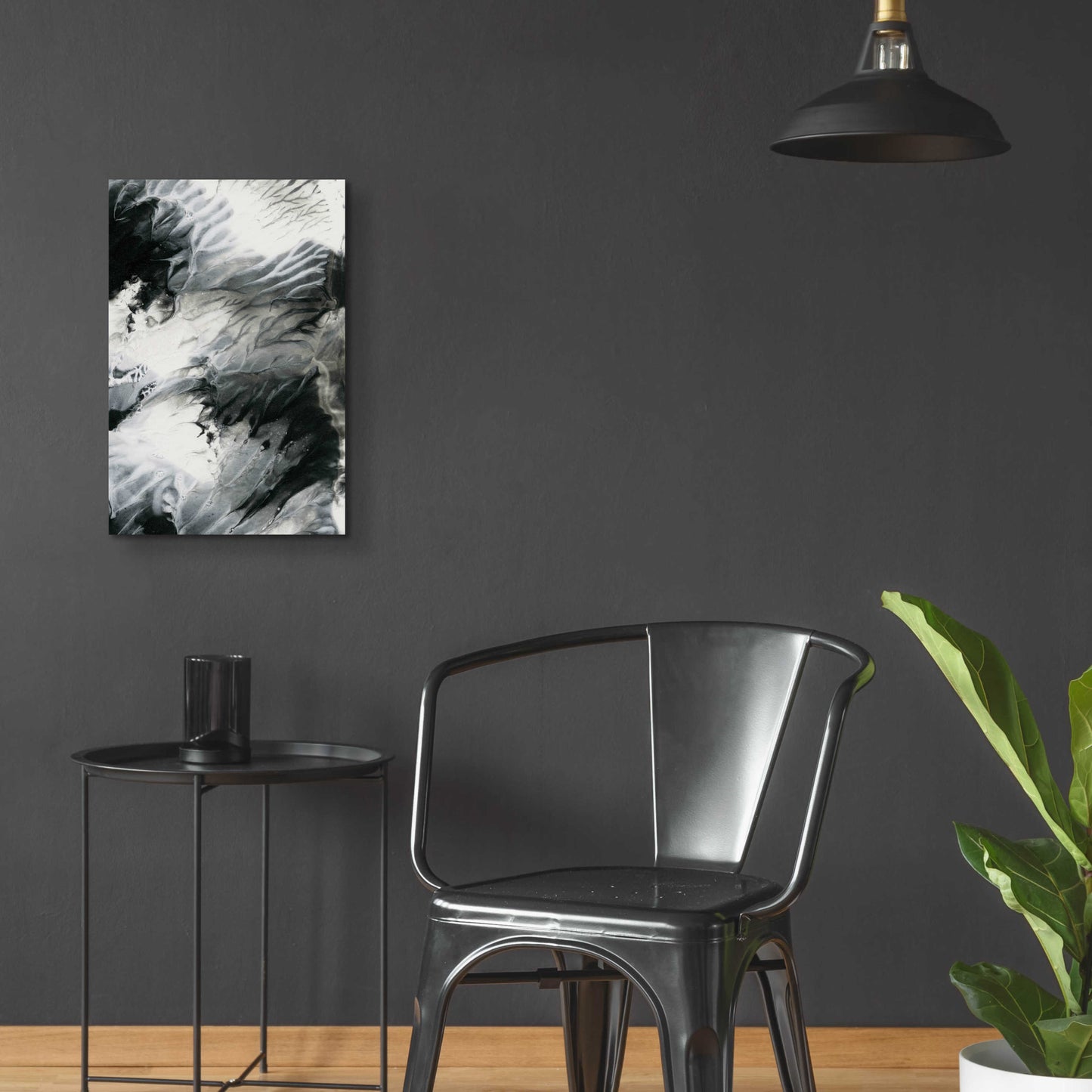 Epic Art 'Dark Clouds' by Incado, Acrylic Glass Wall Art,16x24