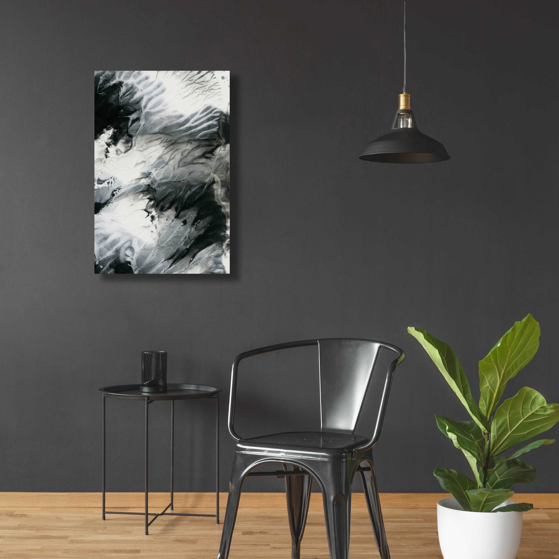 Epic Art 'Dark Clouds' by Incado, Acrylic Glass Wall Art,24x36