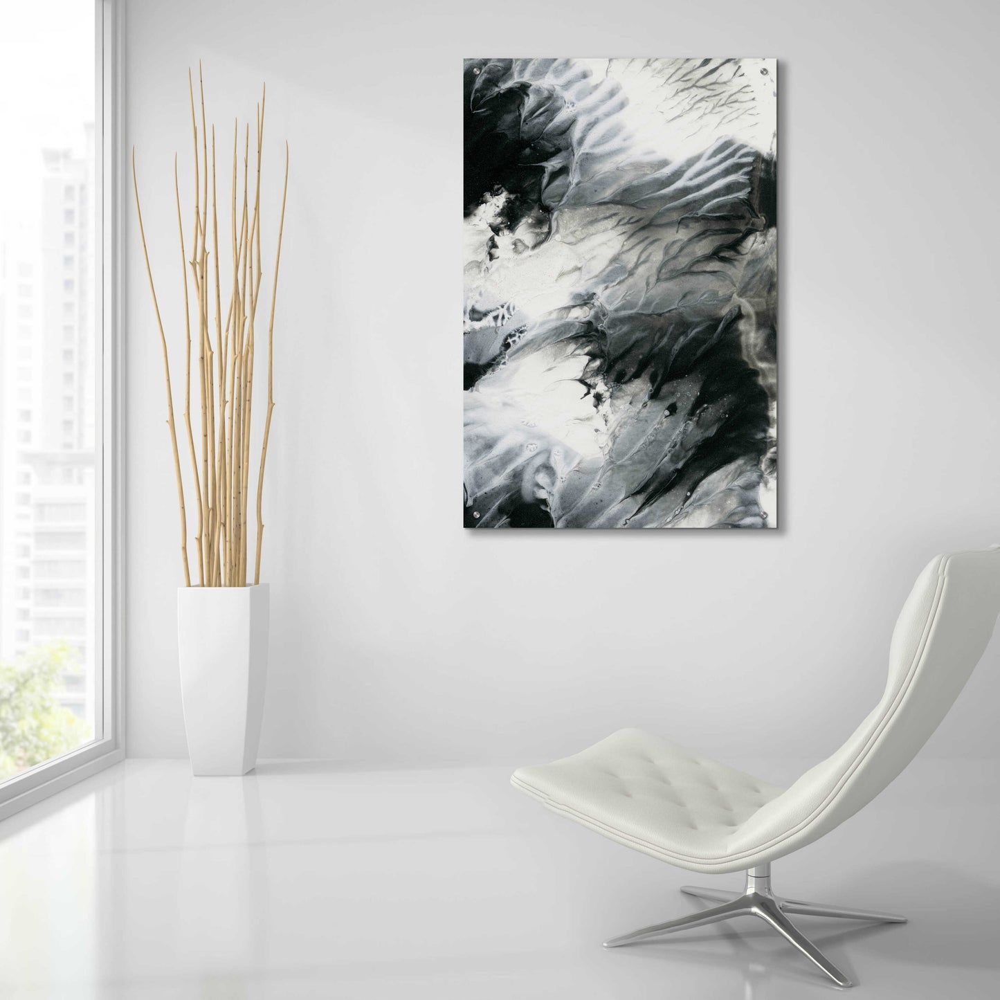 Epic Art 'Dark Clouds' by Incado, Acrylic Glass Wall Art,24x36