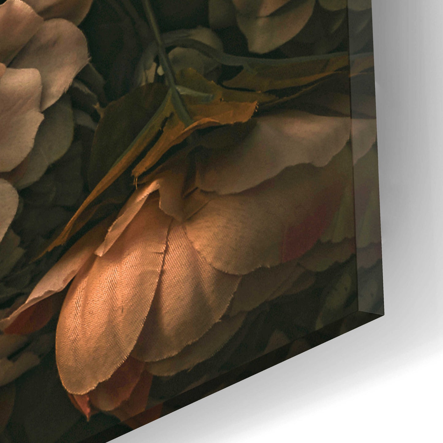 Epic Art 'Dark Floral Arrangement' by Incado, Acrylic Glass Wall Art,16x12