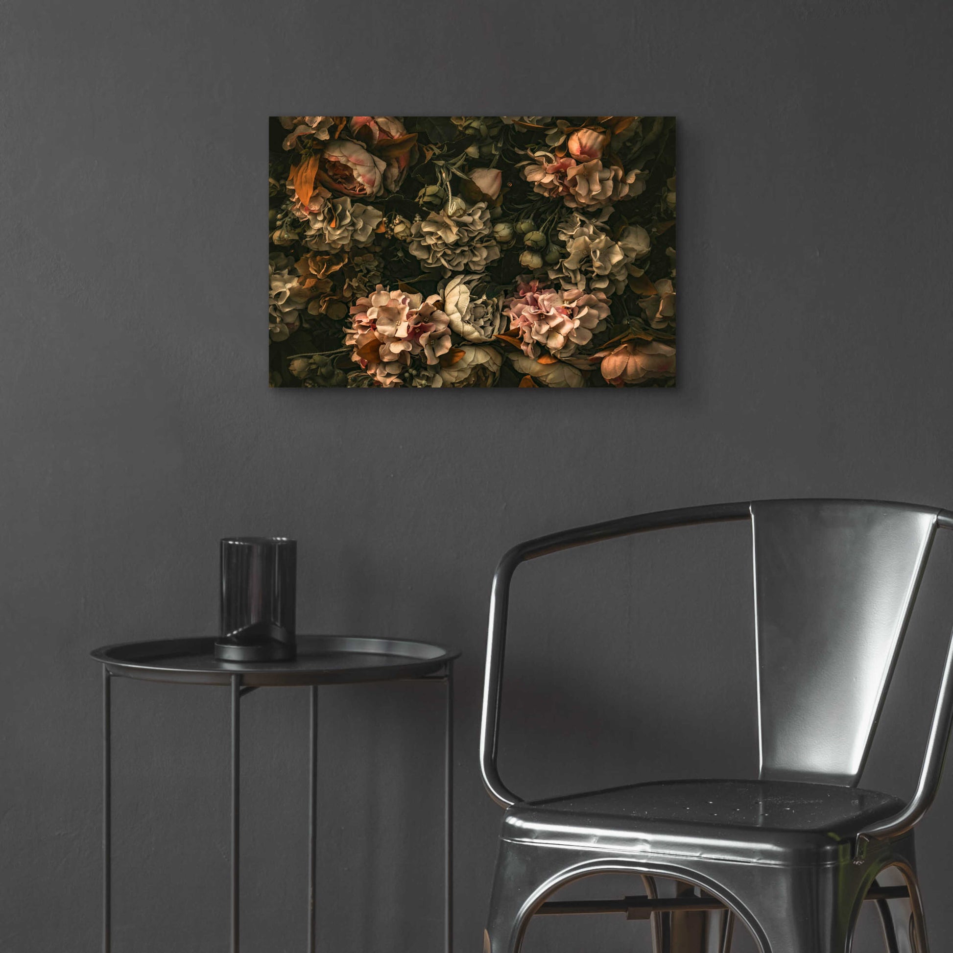 Epic Art 'Dark Floral Arrangement' by Incado, Acrylic Glass Wall Art,24x16