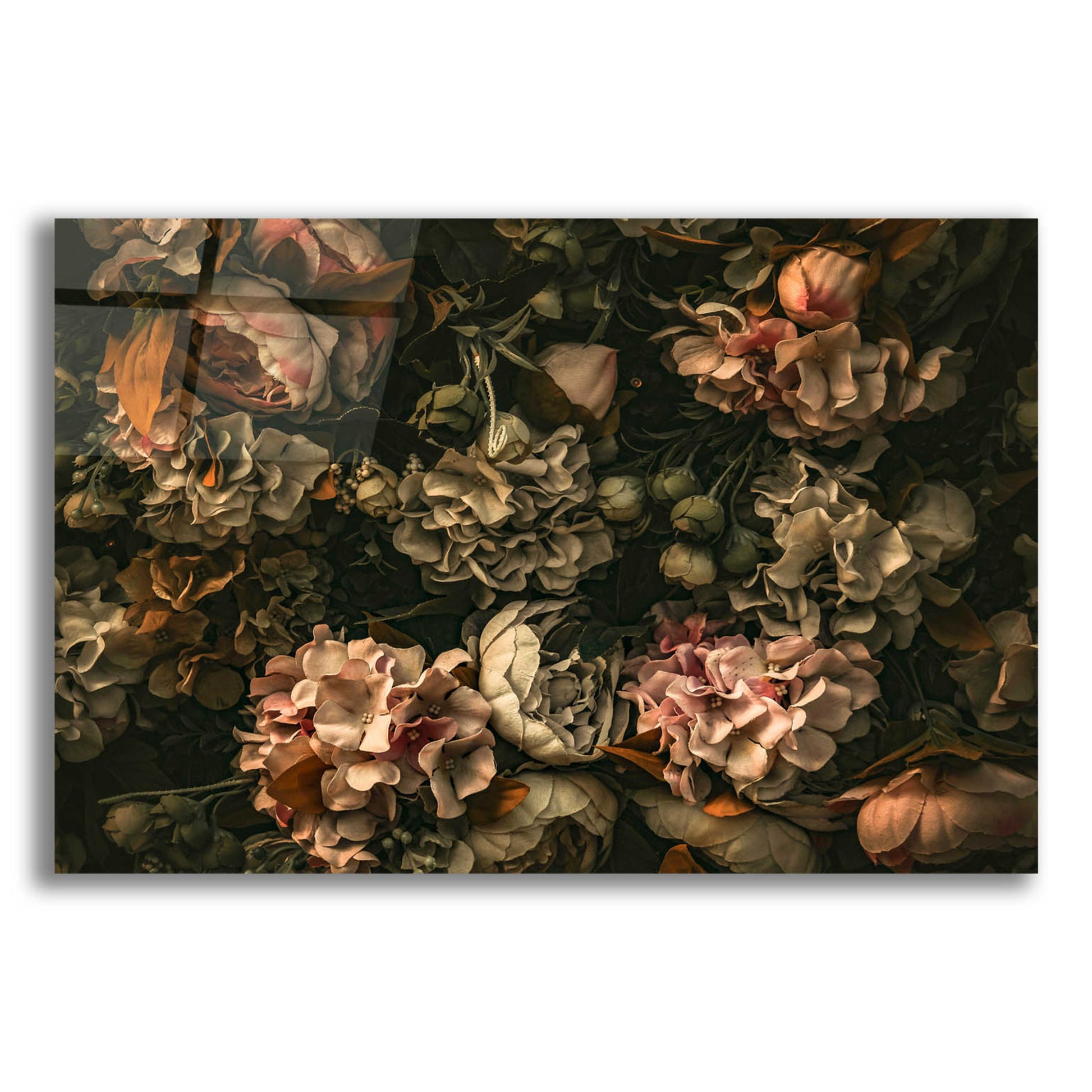 Epic Art 'Dark Floral Arrangement' by Incado, Acrylic Glass Wall Art,24x16