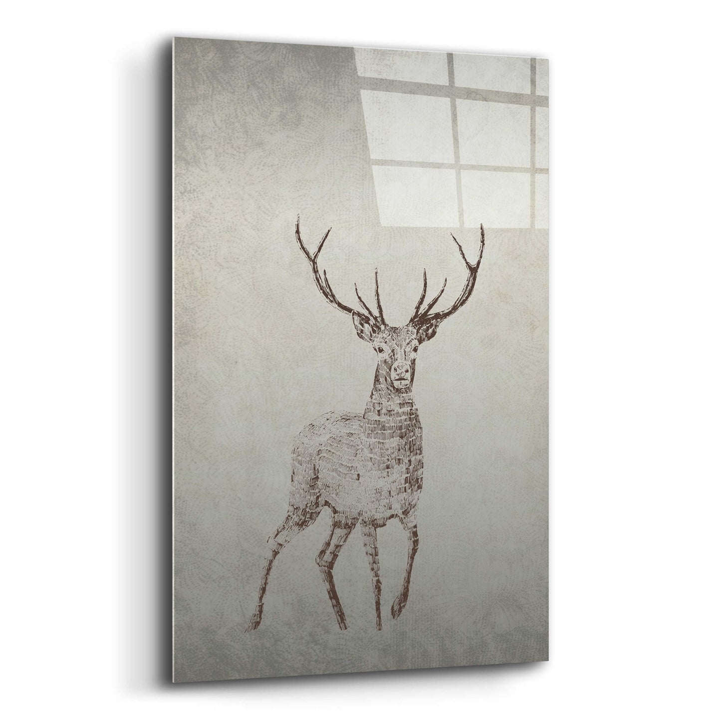 Epic Art 'Deer' by Incado, Acrylic Glass Wall Art,12x16