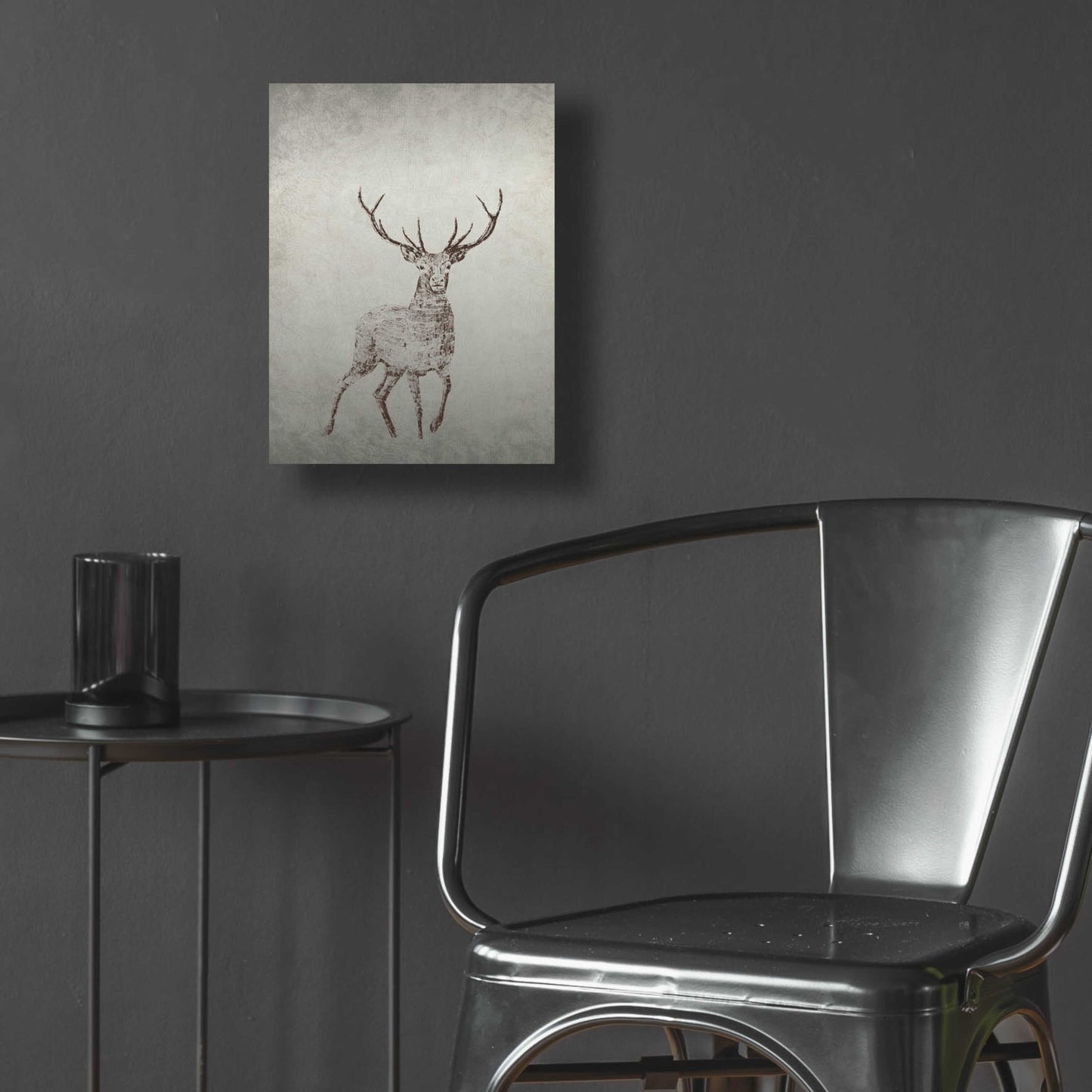 Epic Art 'Deer' by Incado, Acrylic Glass Wall Art,12x16