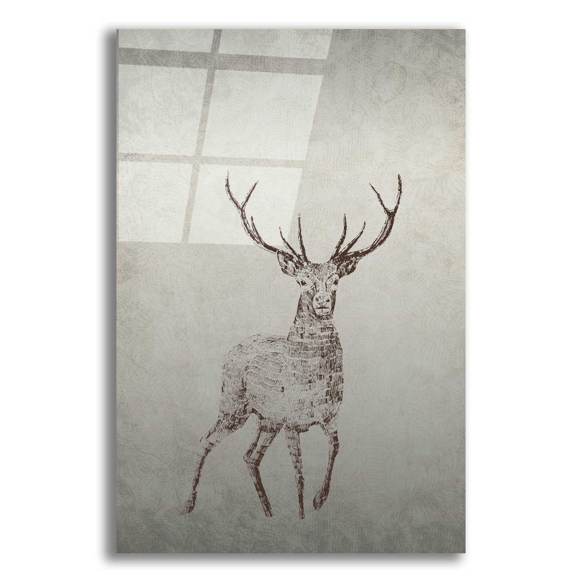 Epic Art 'Deer' by Incado, Acrylic Glass Wall Art