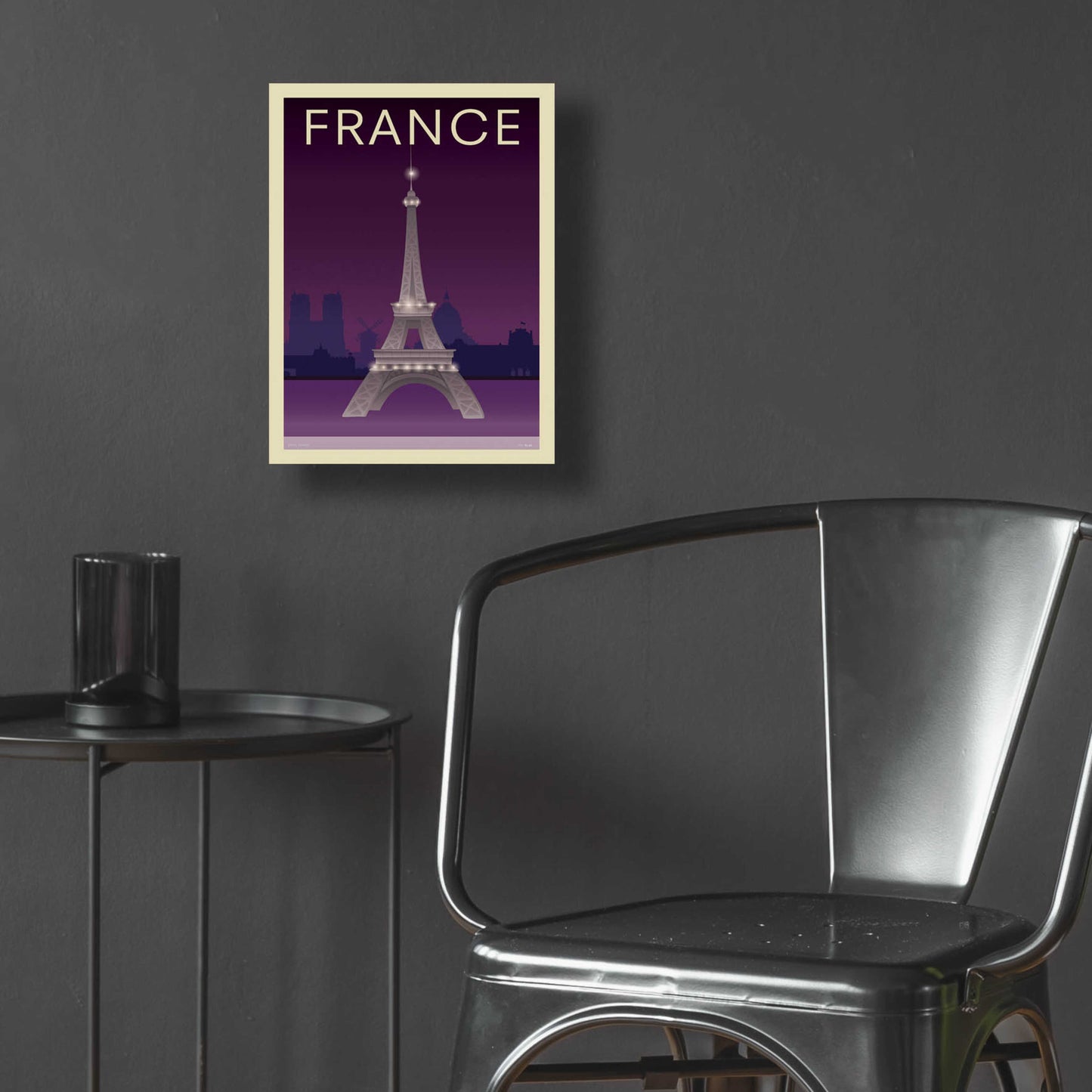 Epic Art 'Eiffel Tower' by Incado, Acrylic Glass Wall Art,12x16