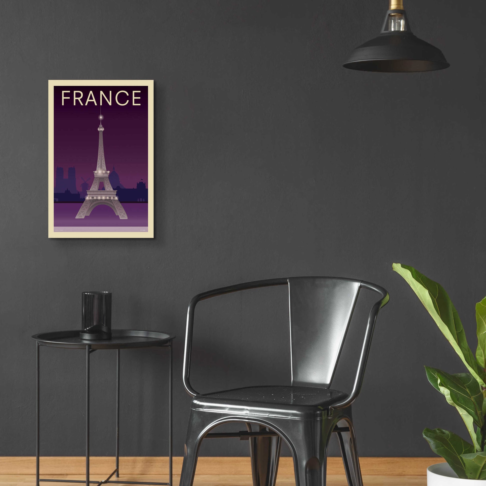 Epic Art 'Eiffel Tower' by Incado, Acrylic Glass Wall Art,16x24