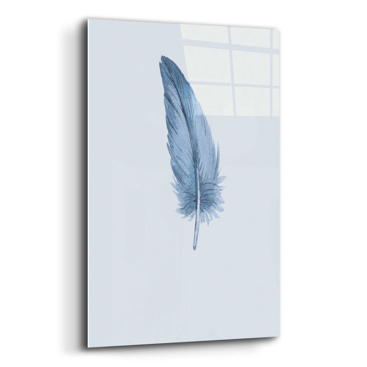 Epic Art 'Feather 1' by Incado, Acrylic Glass Wall Art,16x24