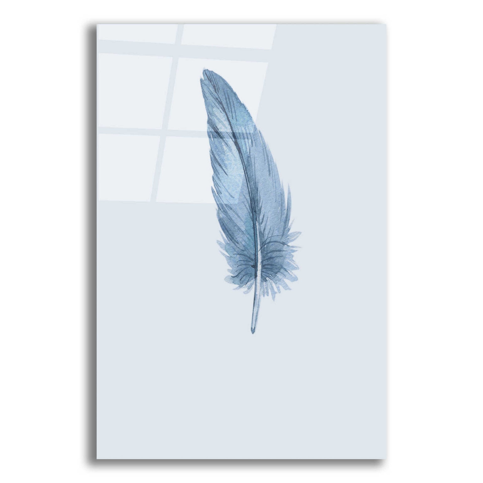 Epic Art 'Feather 1' by Incado, Acrylic Glass Wall Art