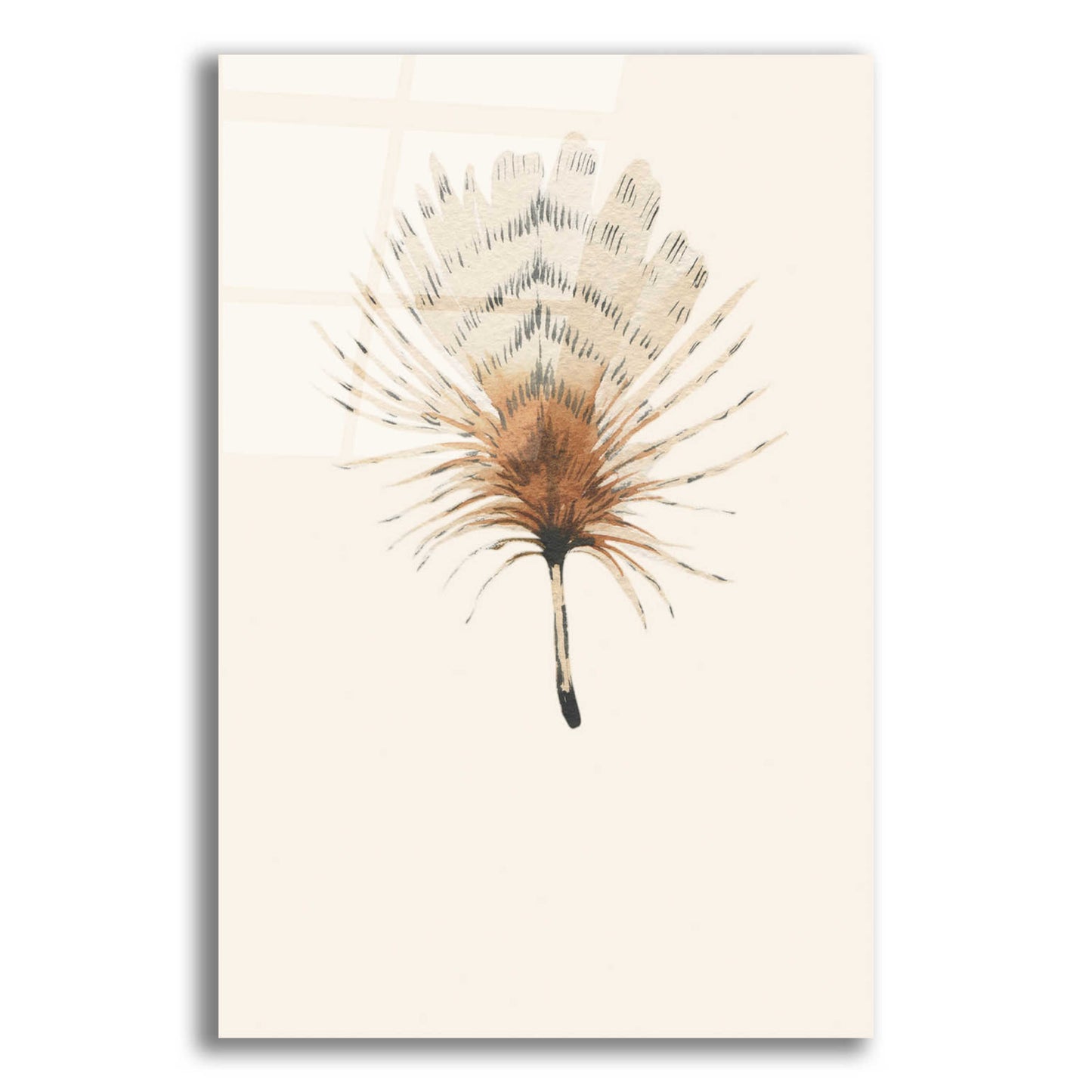 Epic Art 'Feather 6' by Incado, Acrylic Glass Wall Art