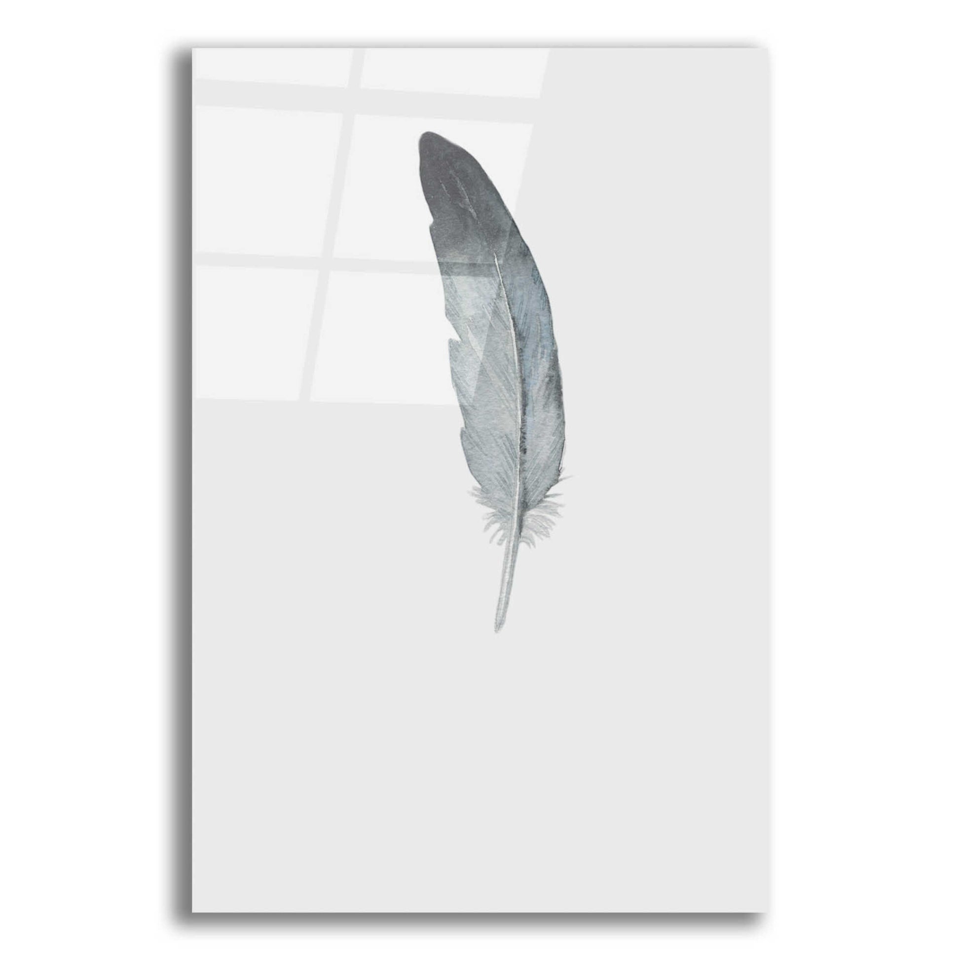 Epic Art 'Feather 9' by Incado, Acrylic Glass Wall Art