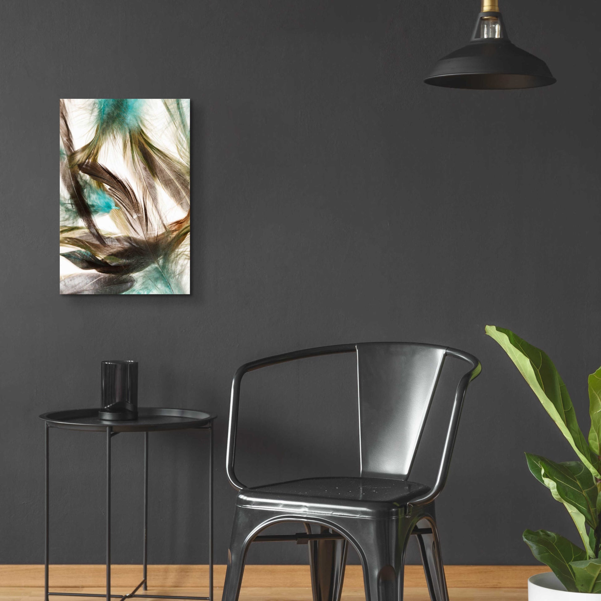 Epic Art 'Floating Feathers' by Incado, Acrylic Glass Wall Art,16x24