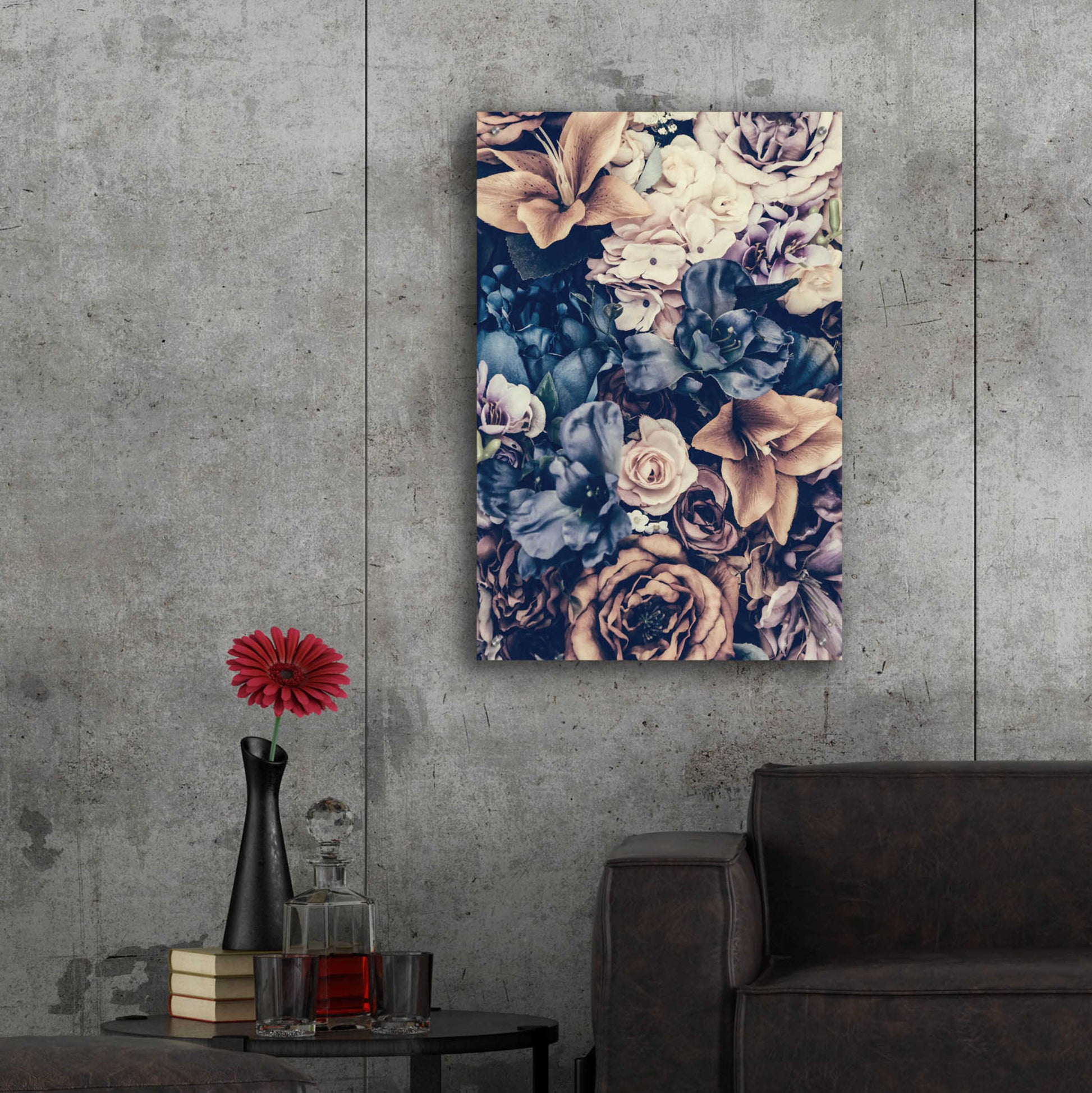 Epic Art 'Flower Cluster' by Incado, Acrylic Glass Wall Art,24x36