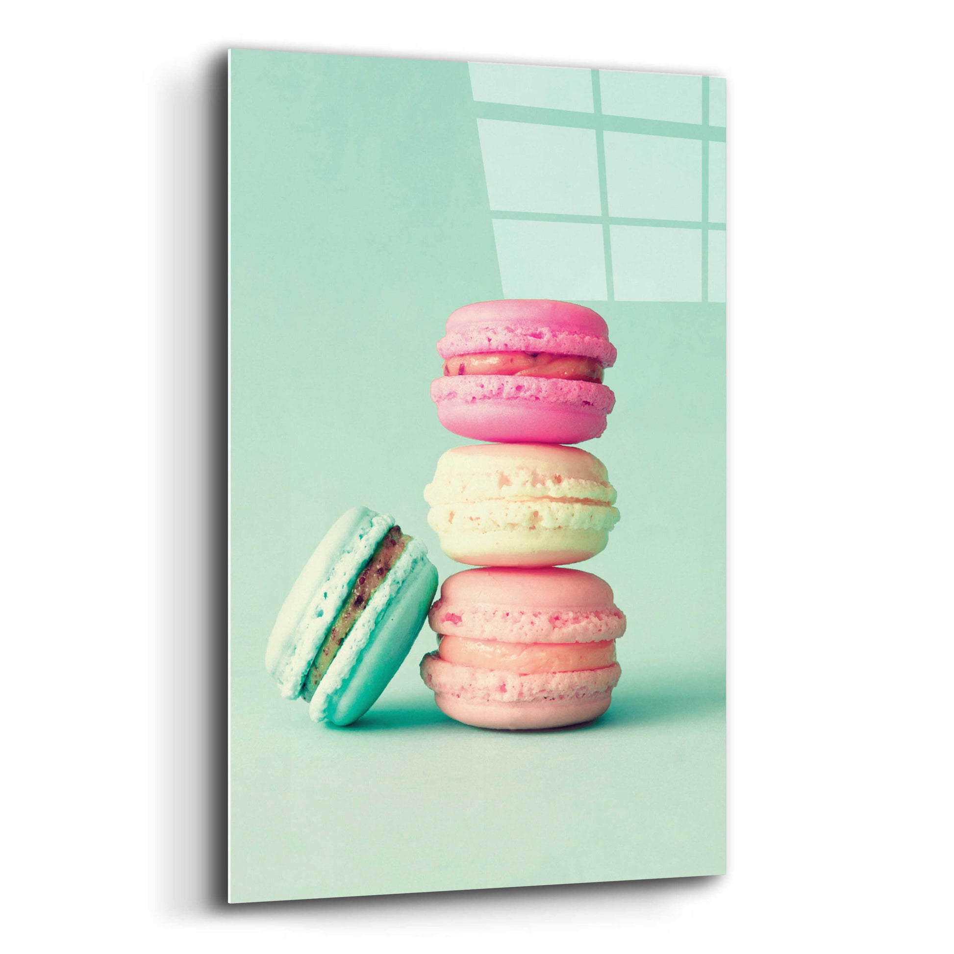 Epic Art 'French Macarons' by Incado, Acrylic Glass Wall Art,12x16