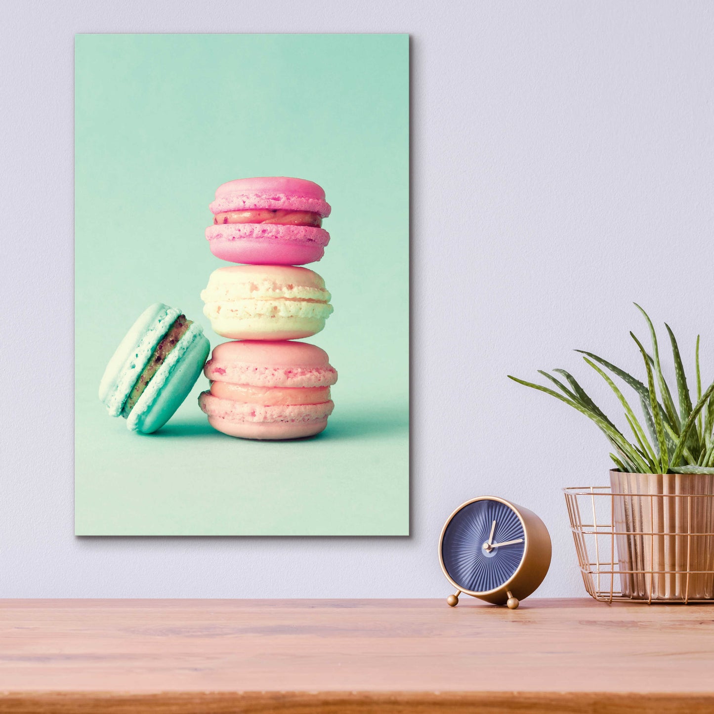 Epic Art 'French Macarons' by Incado, Acrylic Glass Wall Art,12x16