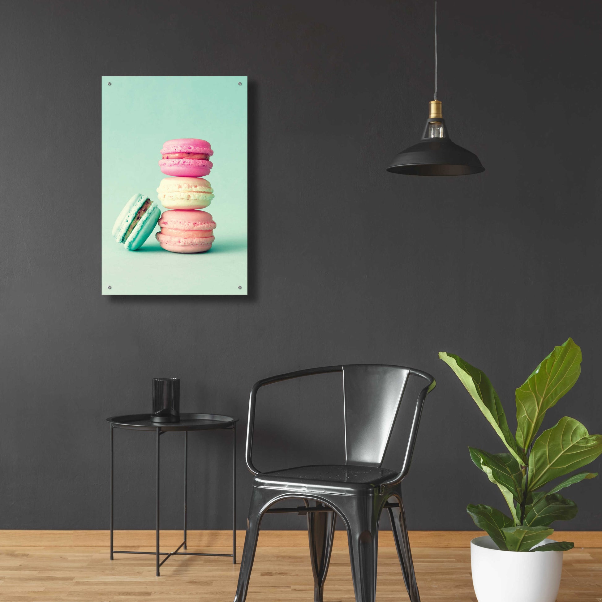 Epic Art 'French Macarons' by Incado, Acrylic Glass Wall Art,24x36