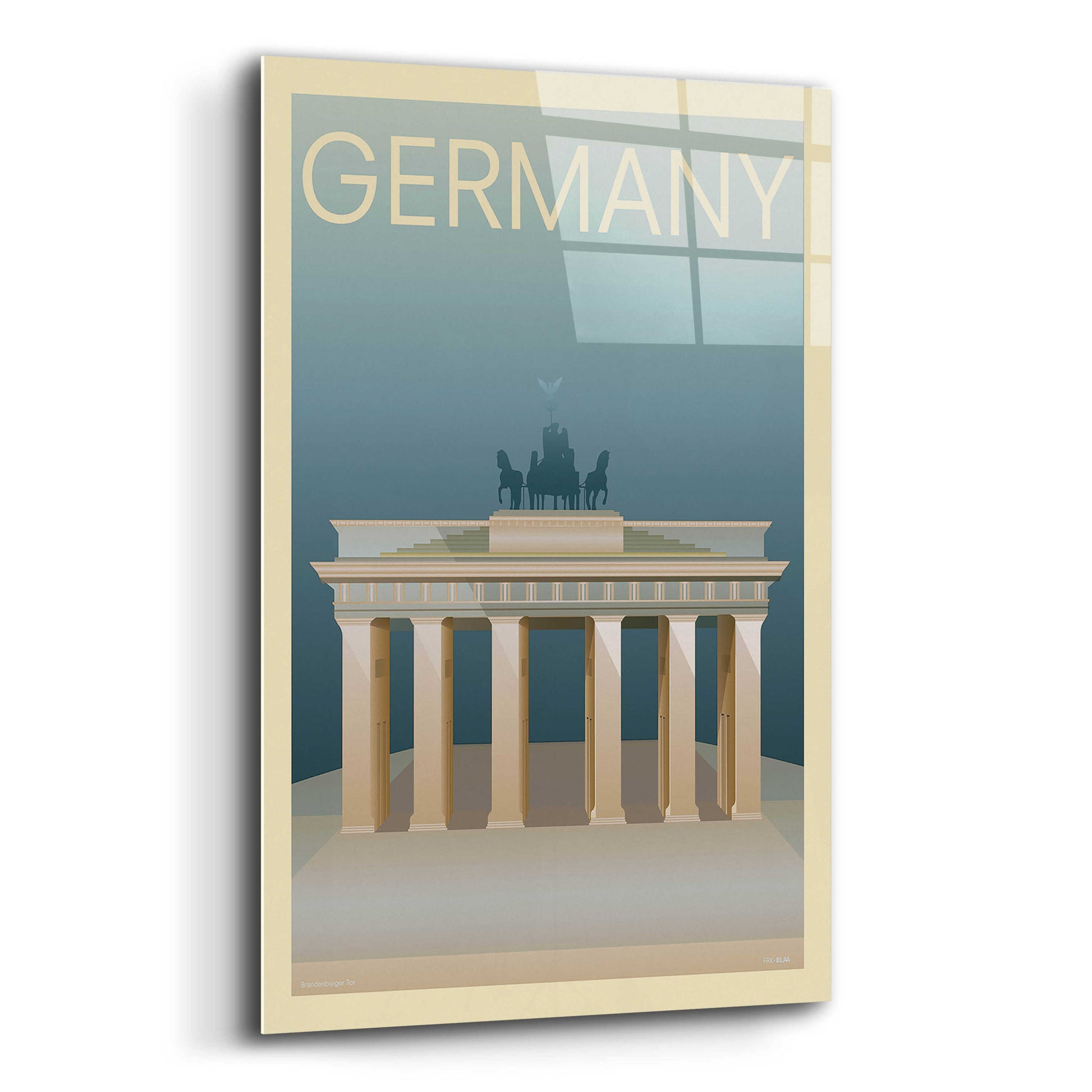 Epic Art 'Germany' by Incado, Acrylic Glass Wall Art,12x16